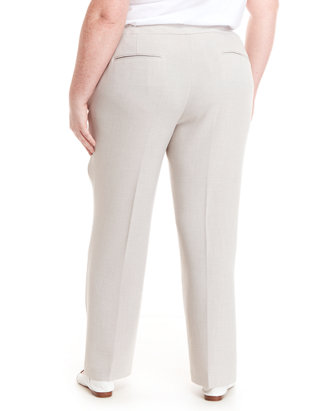 Kasper Plus Size Pebble Stretch Crepe Pants | belk