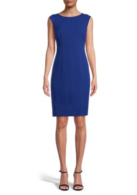 Kasper Petite Sleeveless Crepe Sheath Dress | belk