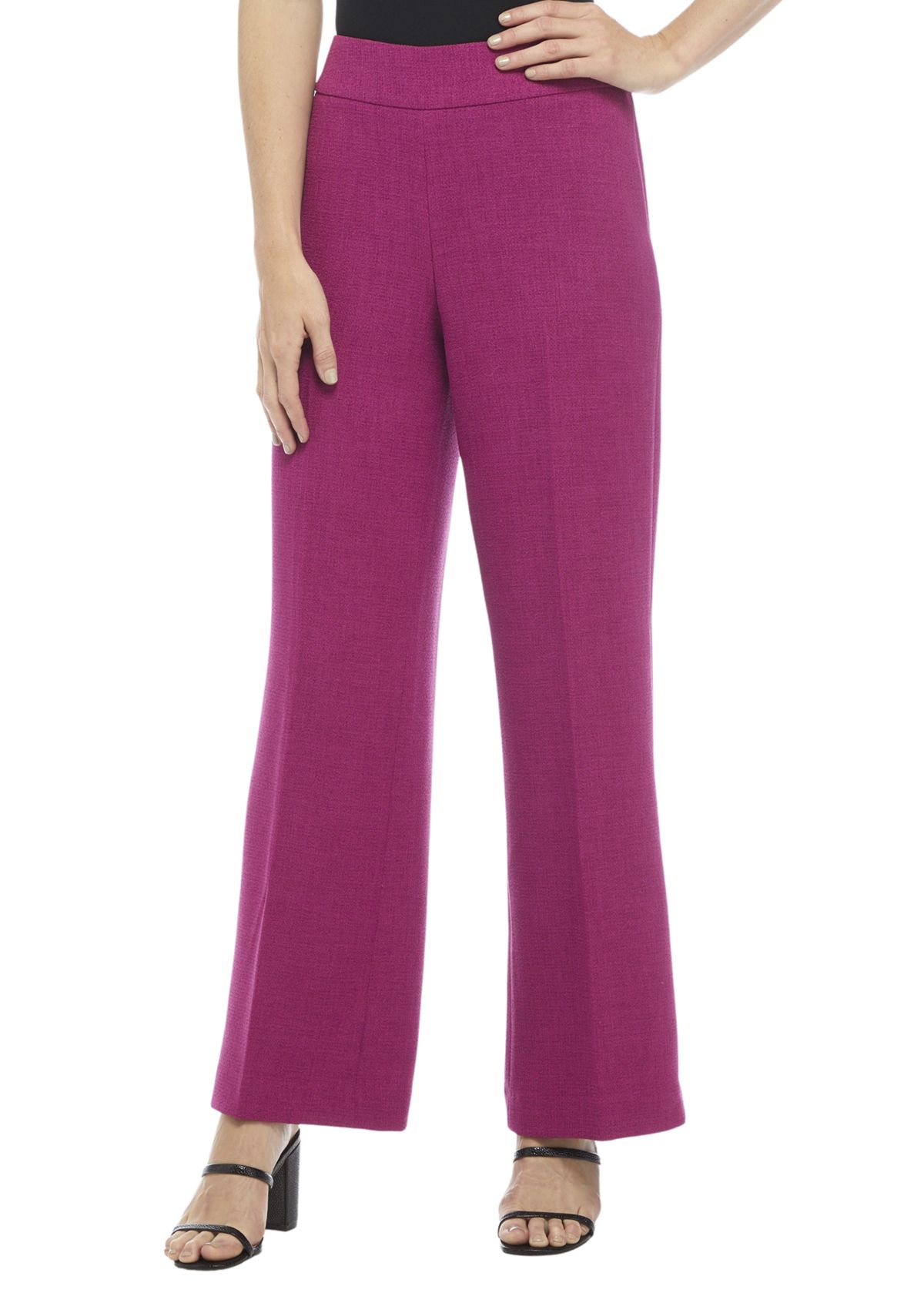 Womens Straight Leg Woven Pants