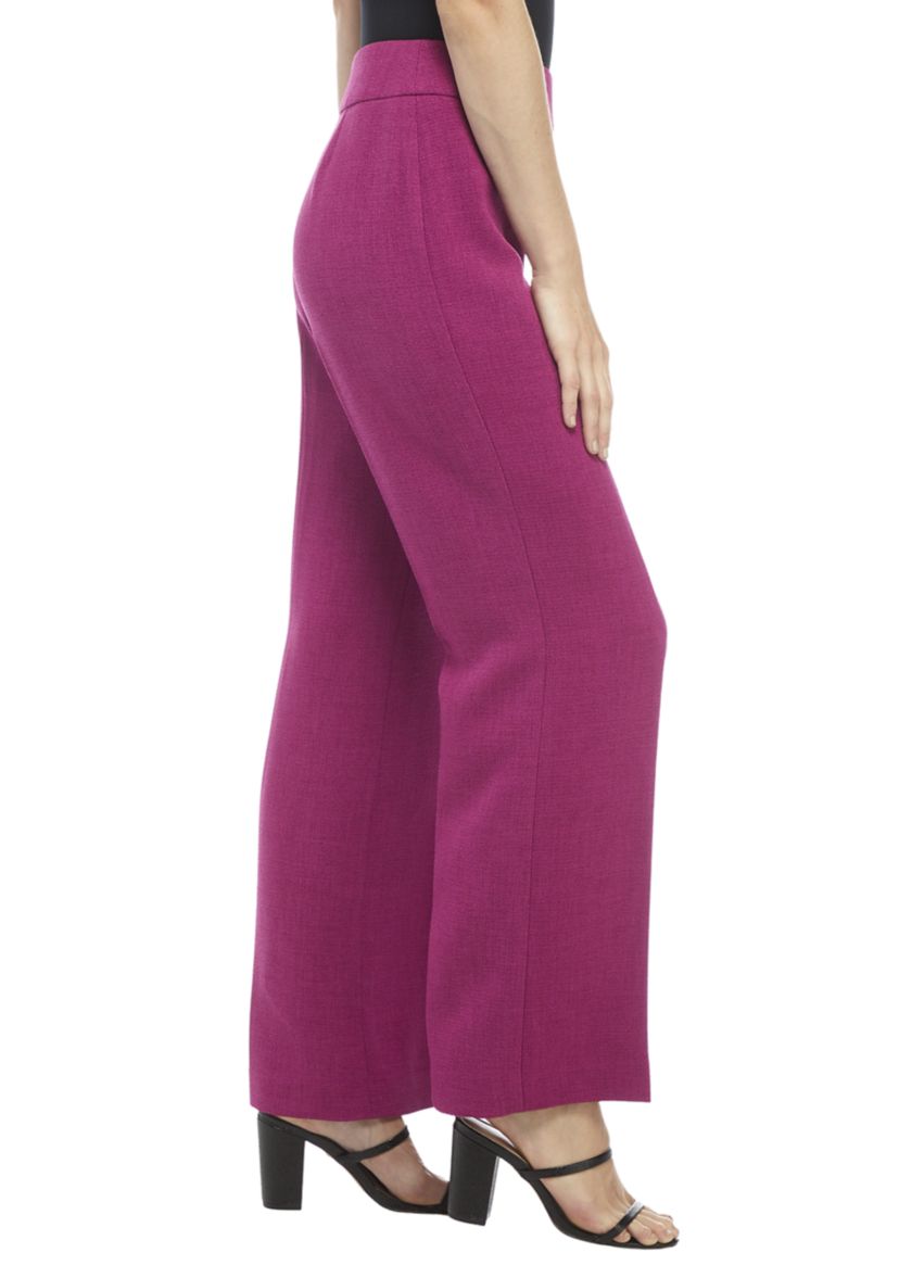 Womens Straight Leg Woven Pants
