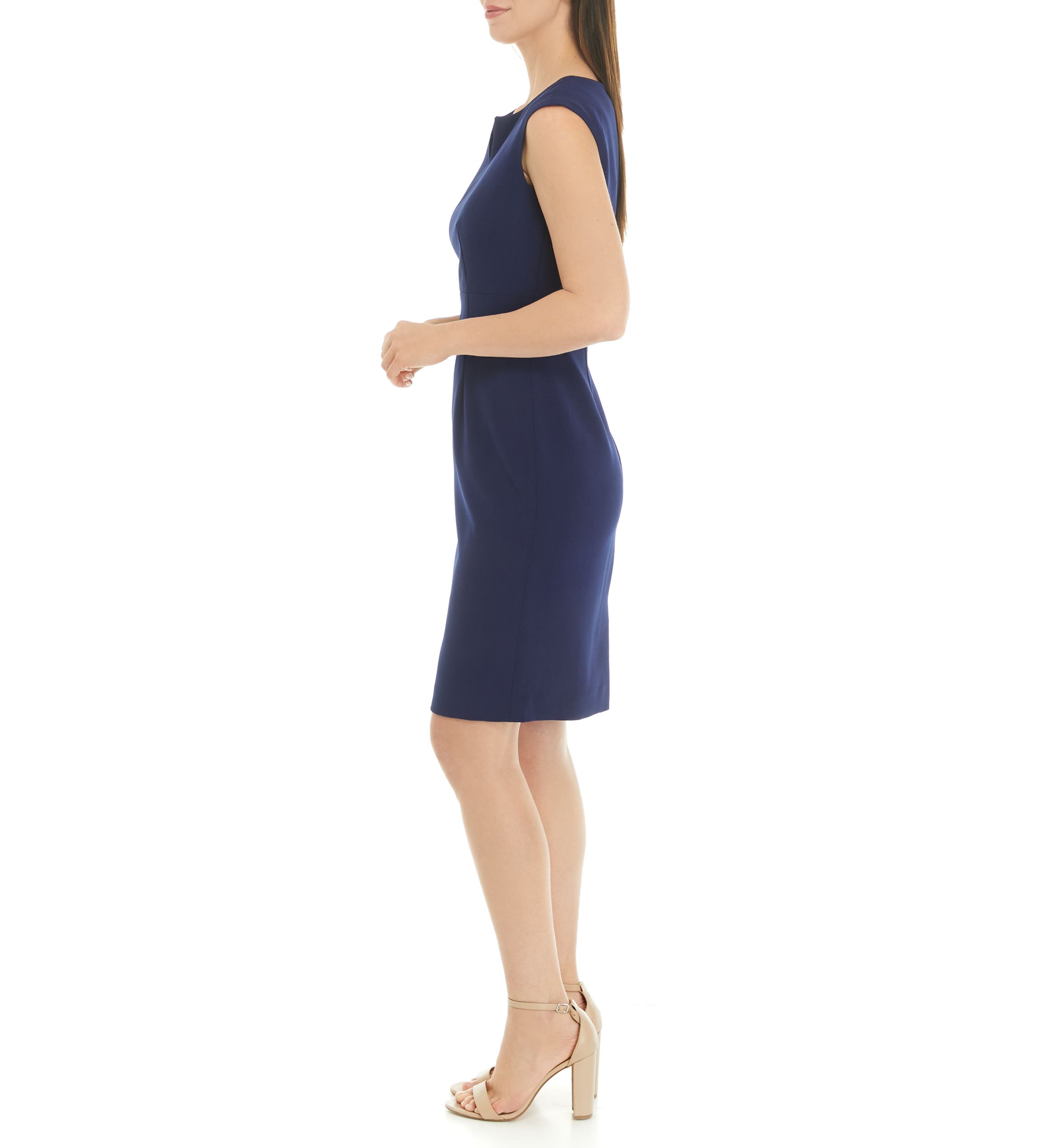 Sheath Dress with Cutout