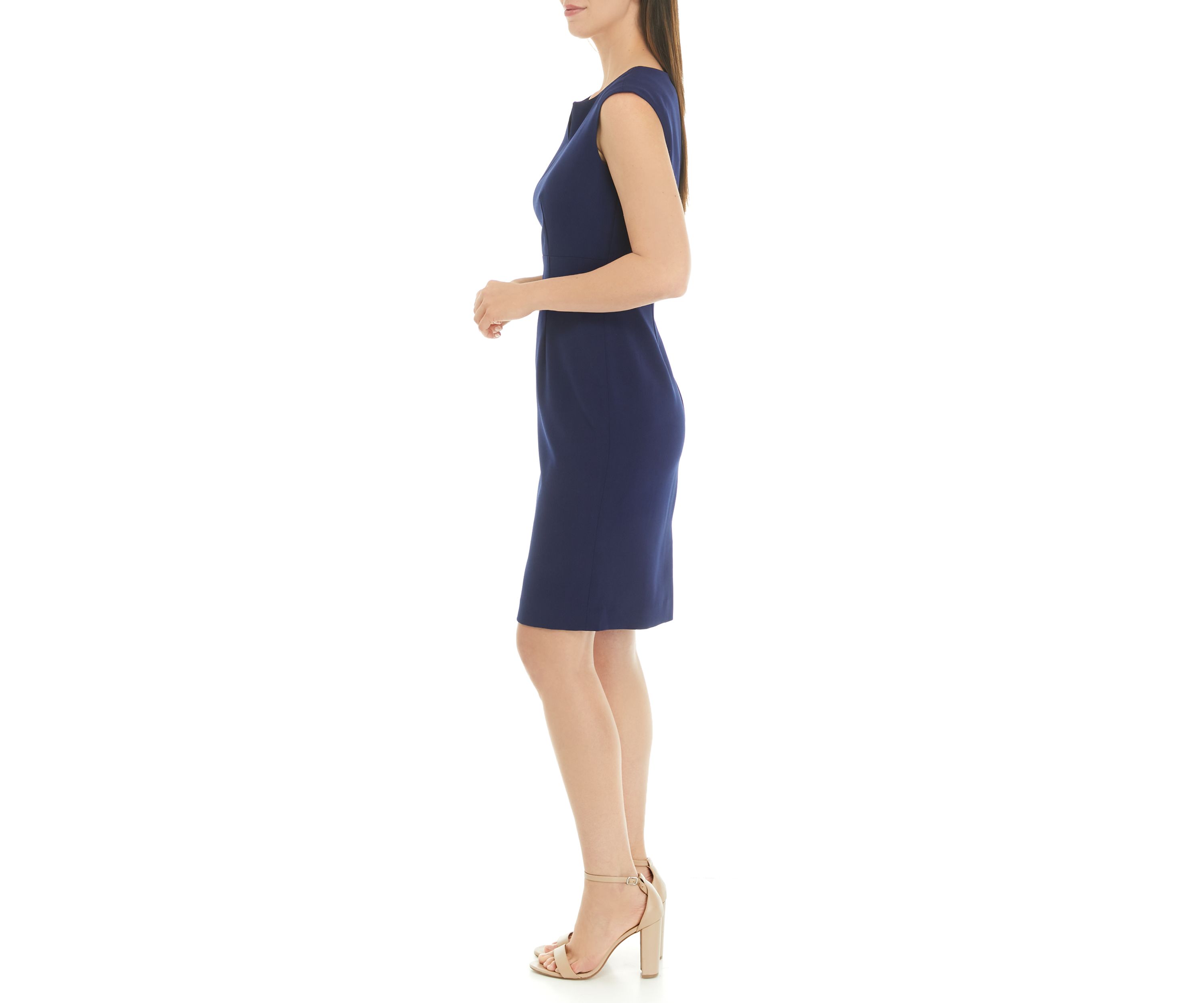 Sheath Dress with Cutout