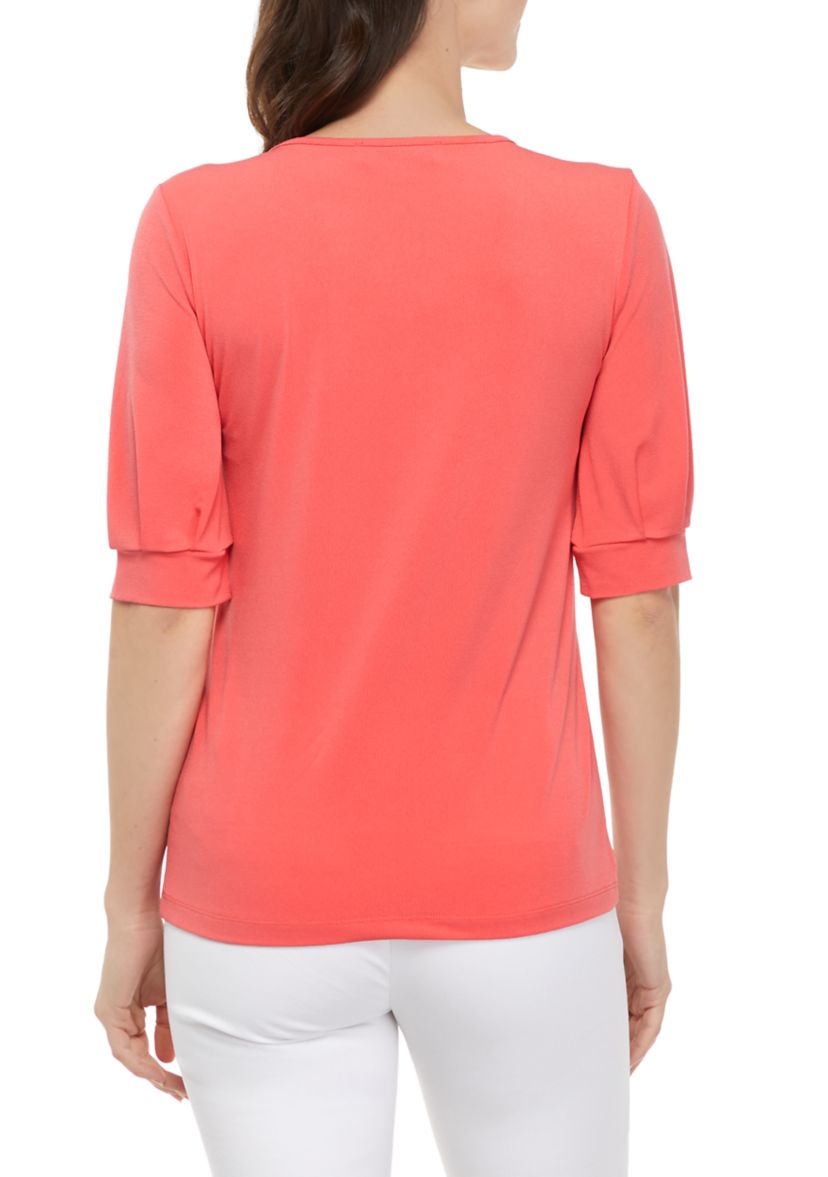 Womens Puff Sleeve T-Shirt