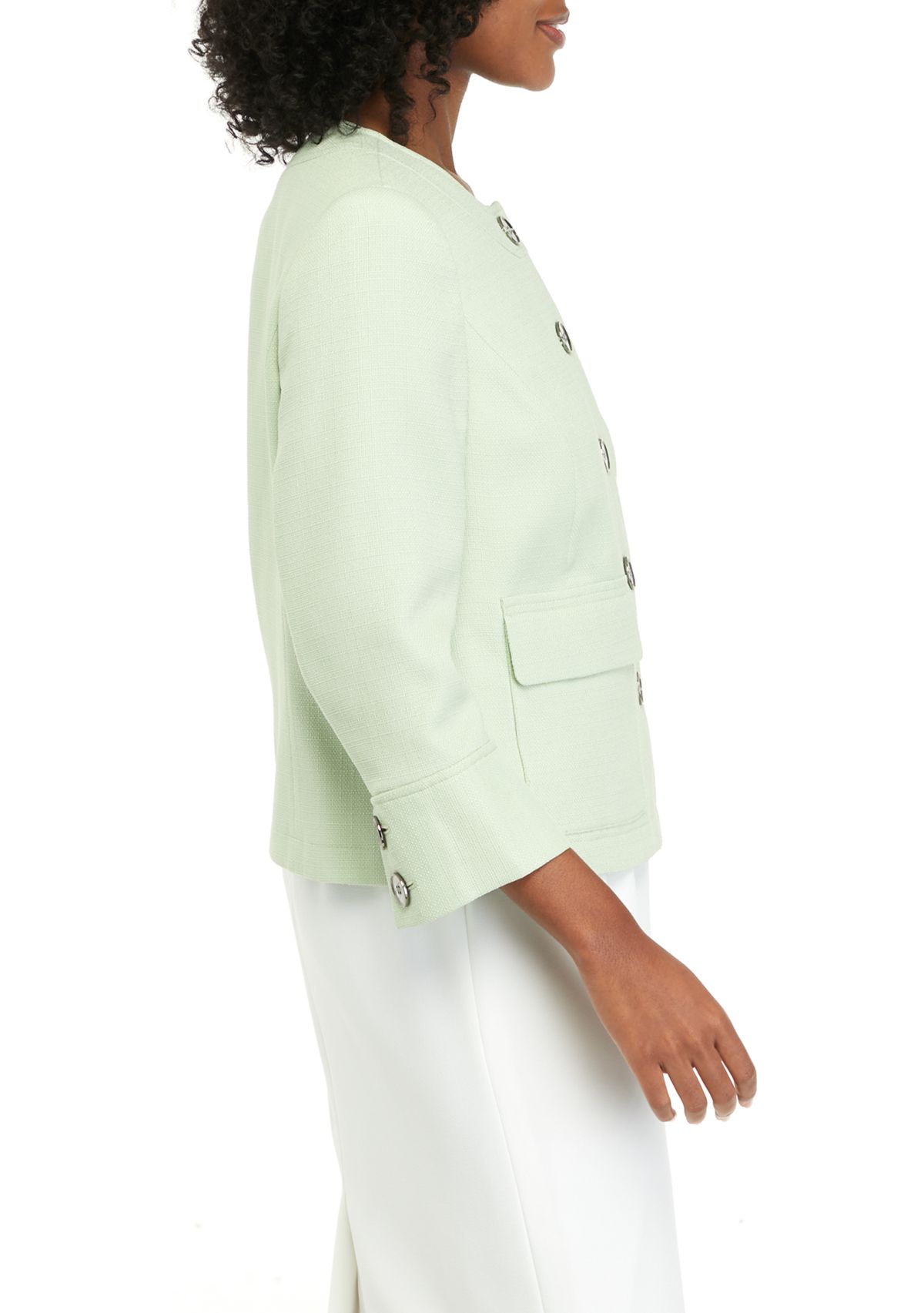 Five Button Tweed Jacket