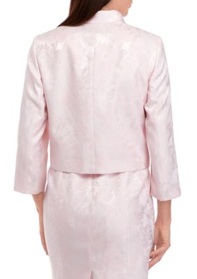 Kasper Floral Flower White Pink Polyester Suit Blazer Jacket Women's 10P  Petite on eBid New Zealand