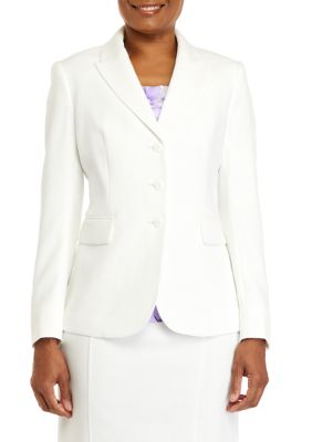 Kasper Separates Brocade Berry Jacket