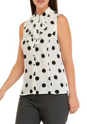 belk white blouses
