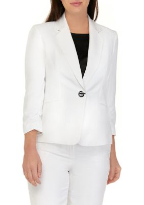 Kasper Womens Suit Separate Office Wear Open-Front Blazer - ShopStyle