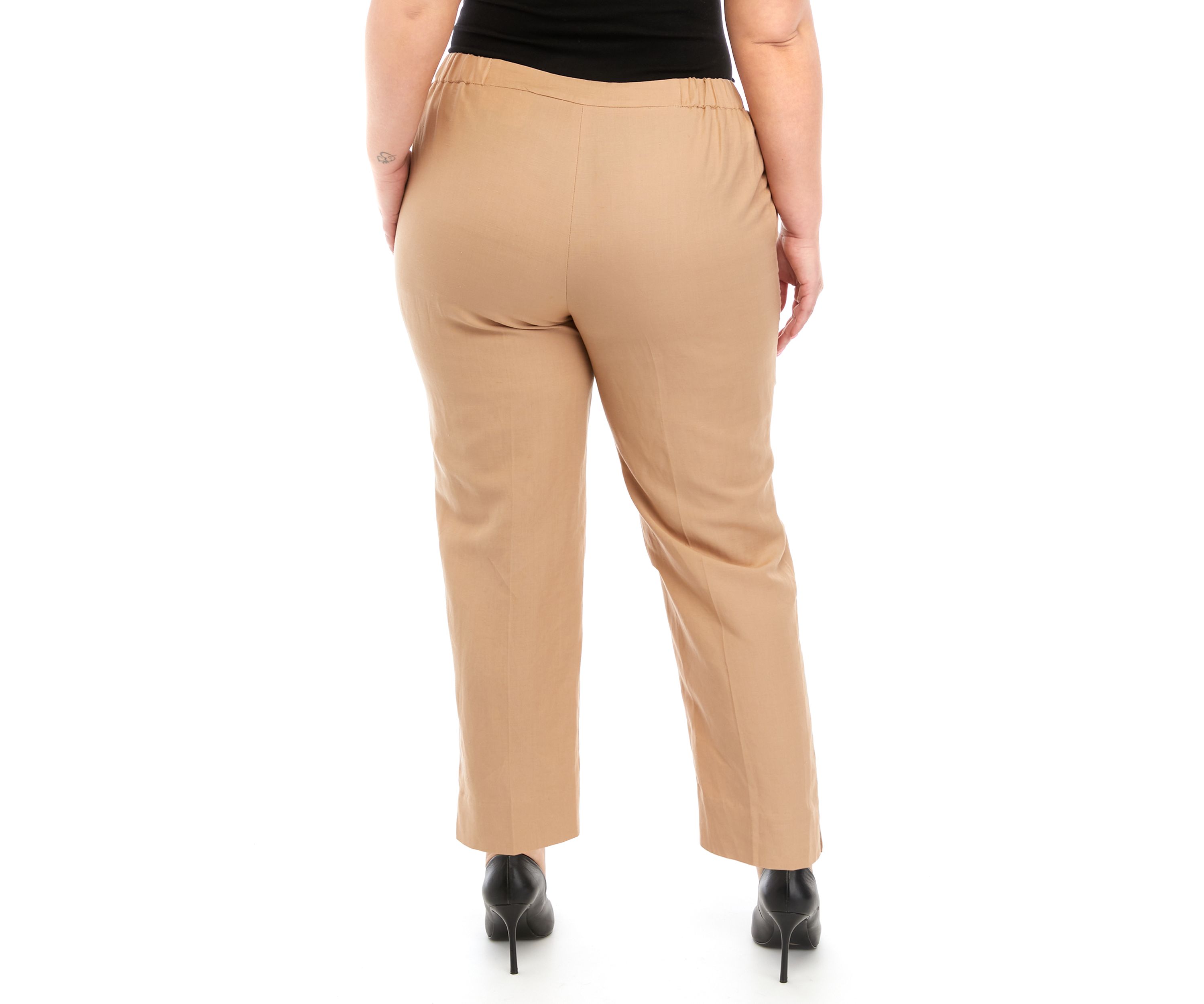 Plus Size Linen Pants 