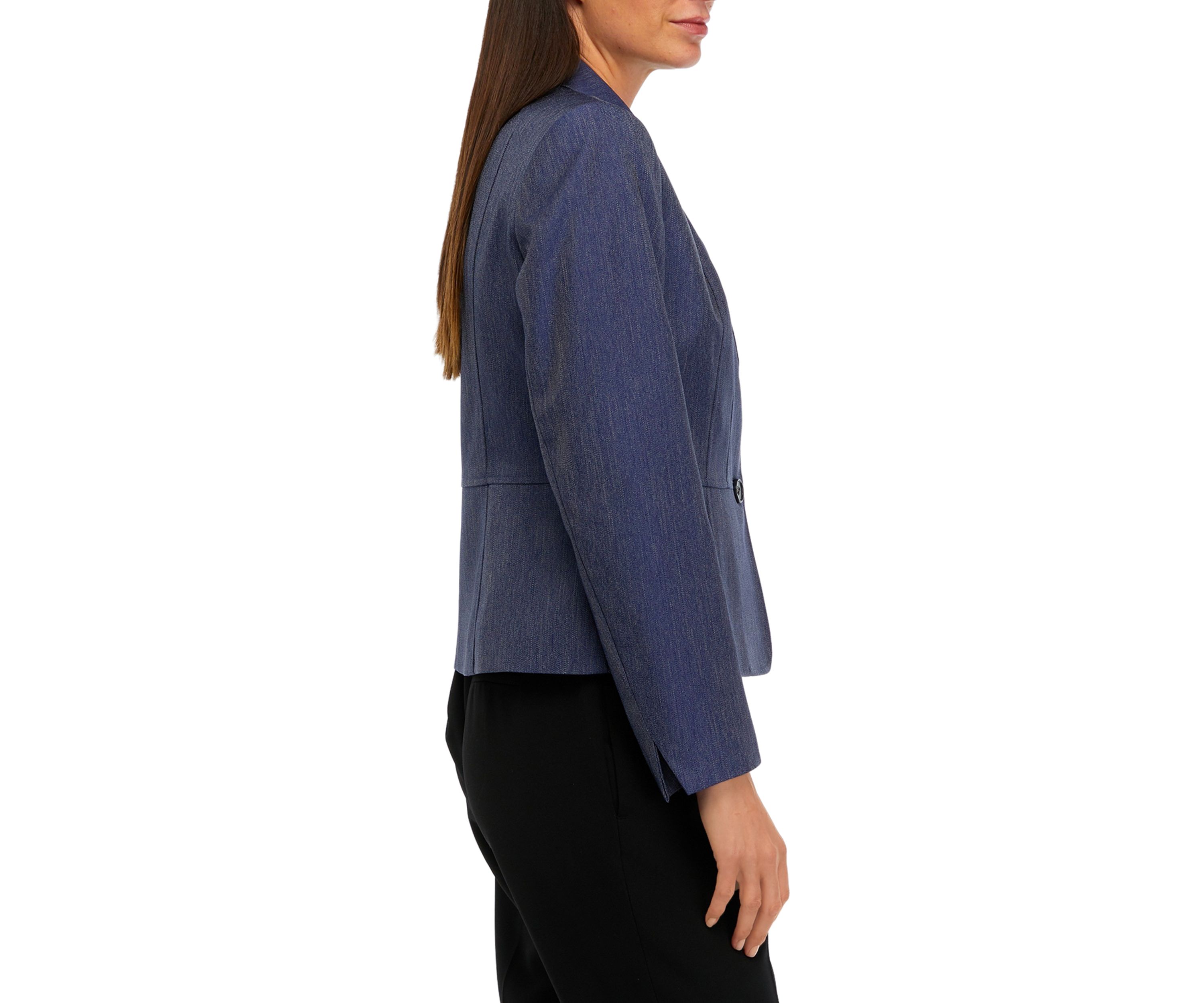 Womens Seamed 2 Button Jacket 