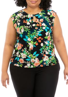 Kasper Women's Plus Size Floral Print Topper  Coats for women, Plus size  women, Plus size coats