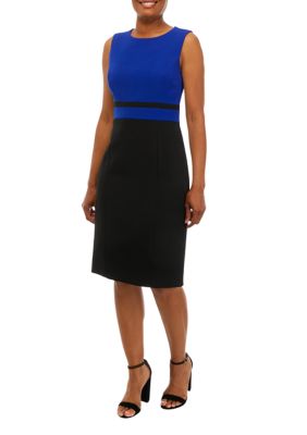 Kasper Women's Blue Side Stripe Dress – COUTUREPOINT