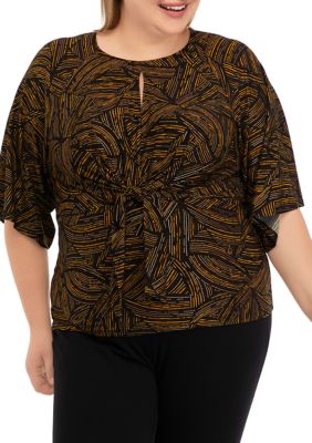 Anne Klein 2X Women's Plus-Size Tops & Blouses