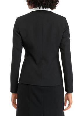 Kasper Blazer Size 18 Black Suit Jacket Executive Career Suit Separates  Pockets • Tribunali Italiani