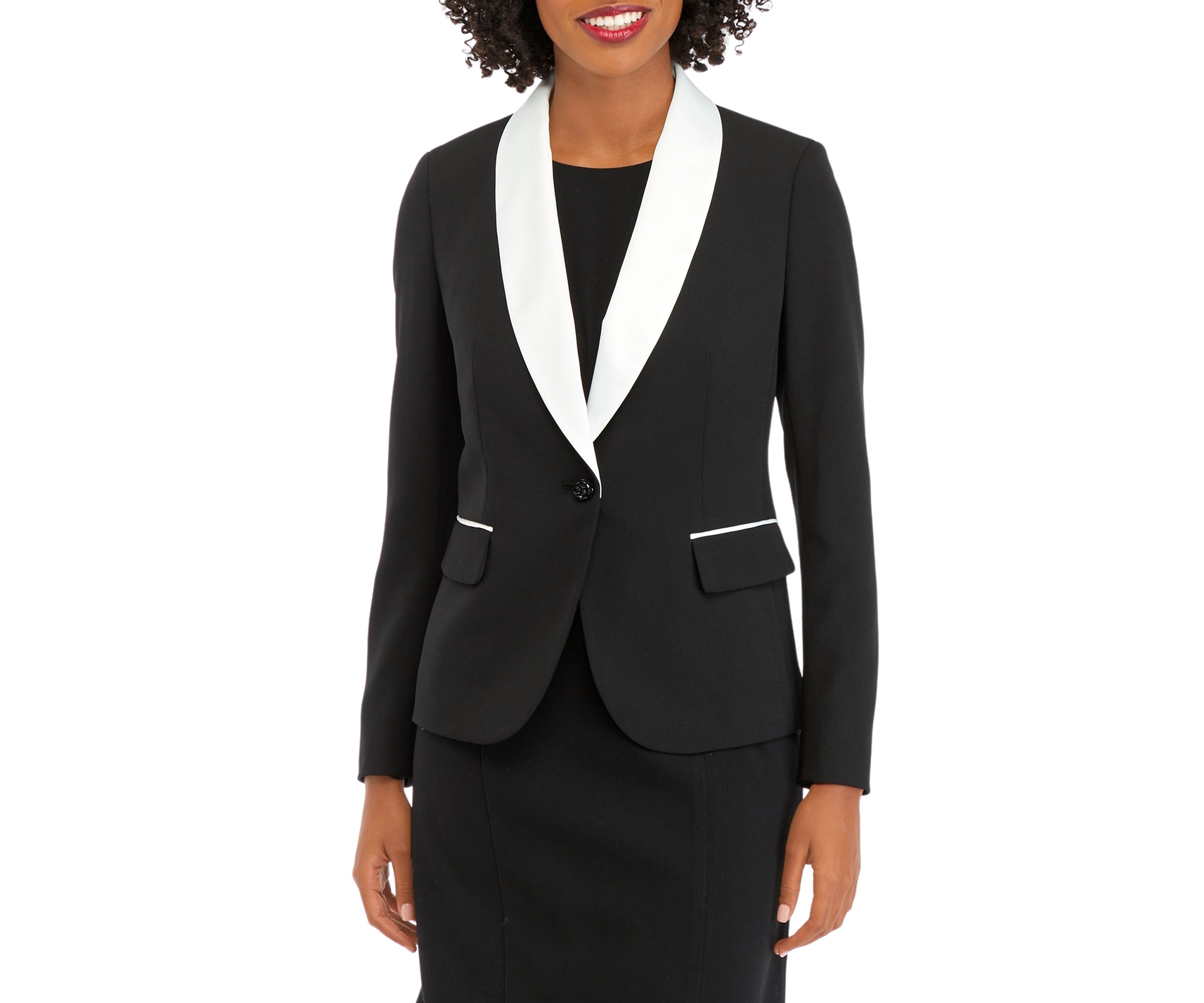 Petite Shawl Collar Blazer