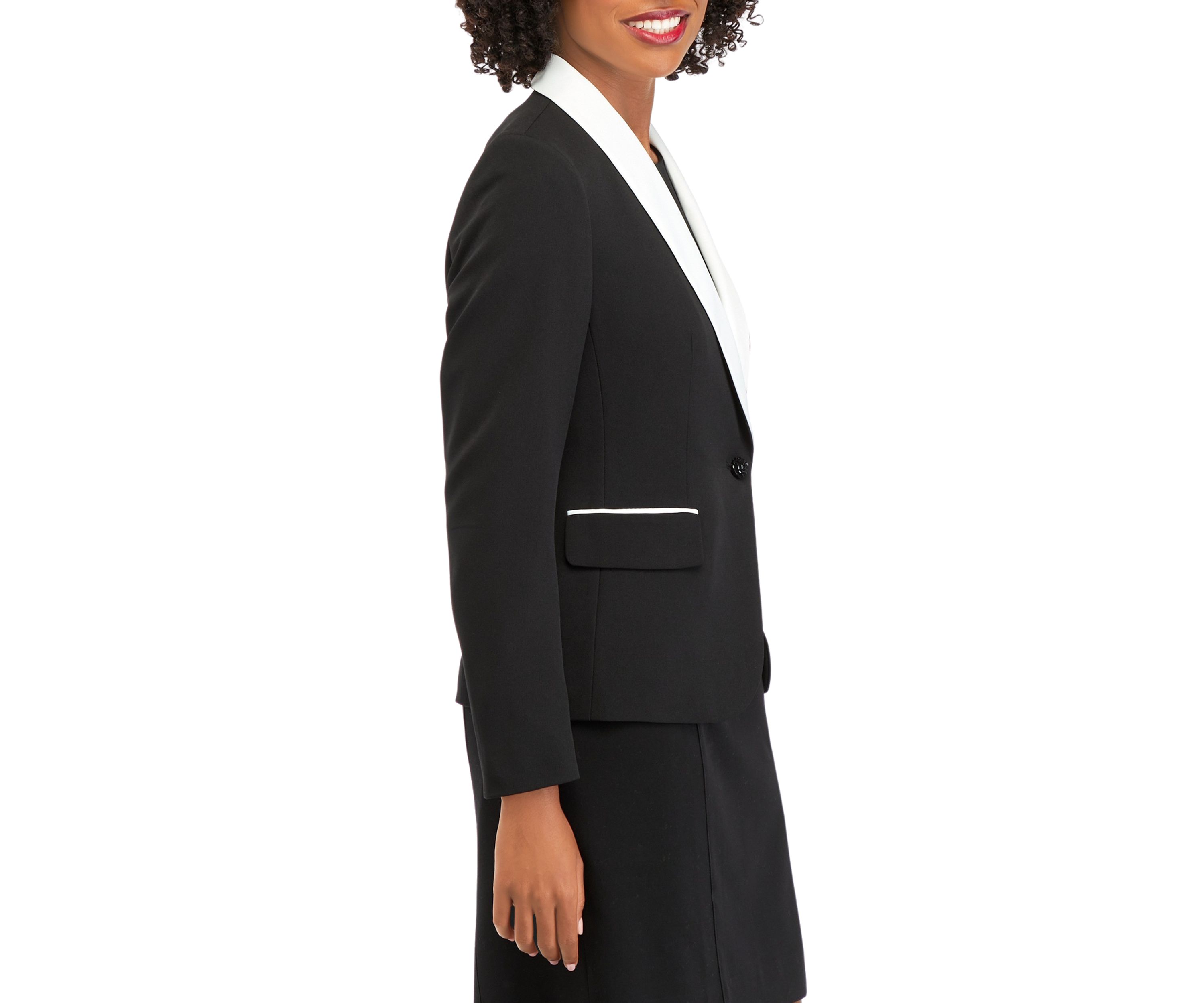 Petite Shawl Collar Blazer