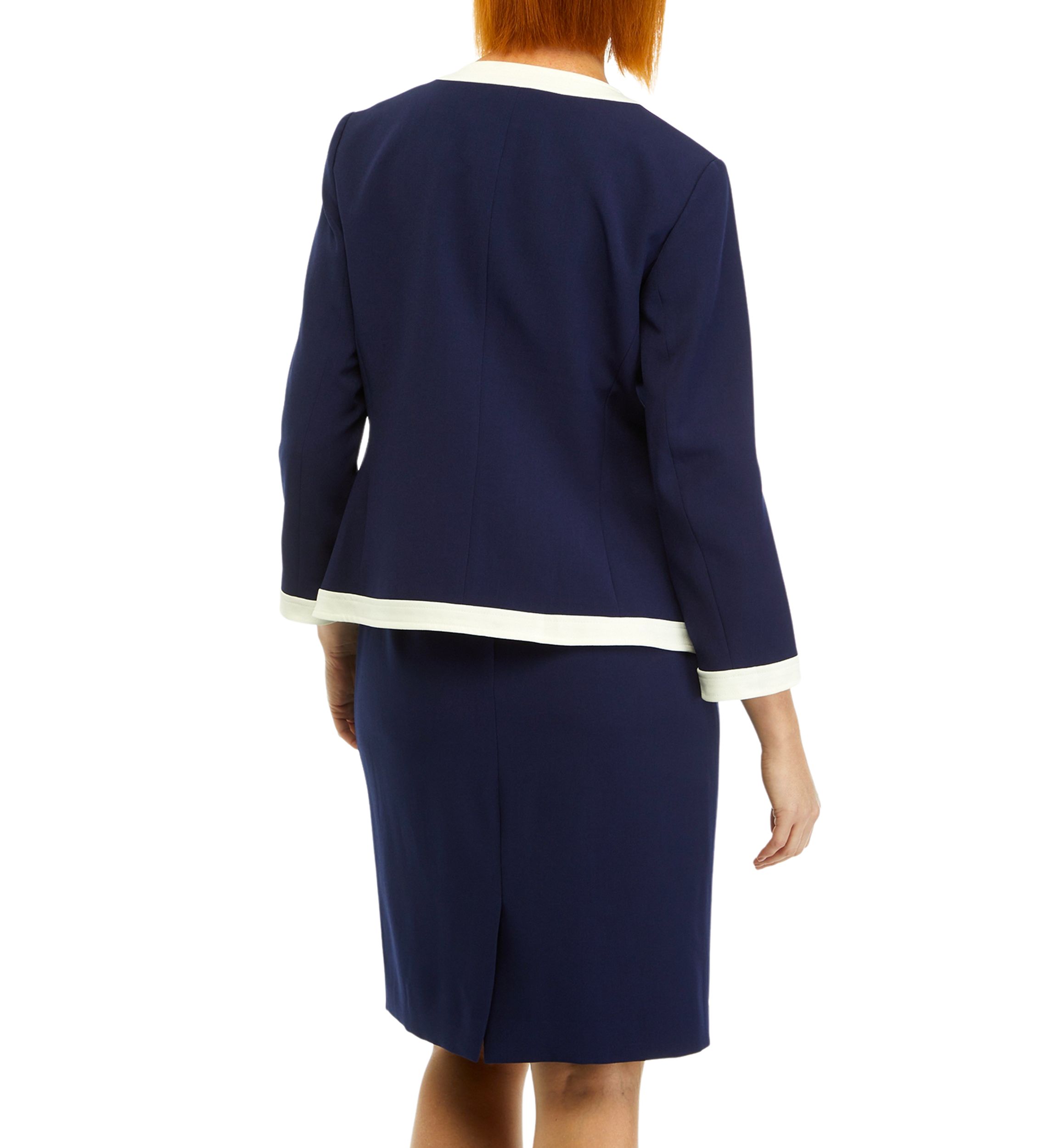 Womens Framed Jacket with Patch Pockets