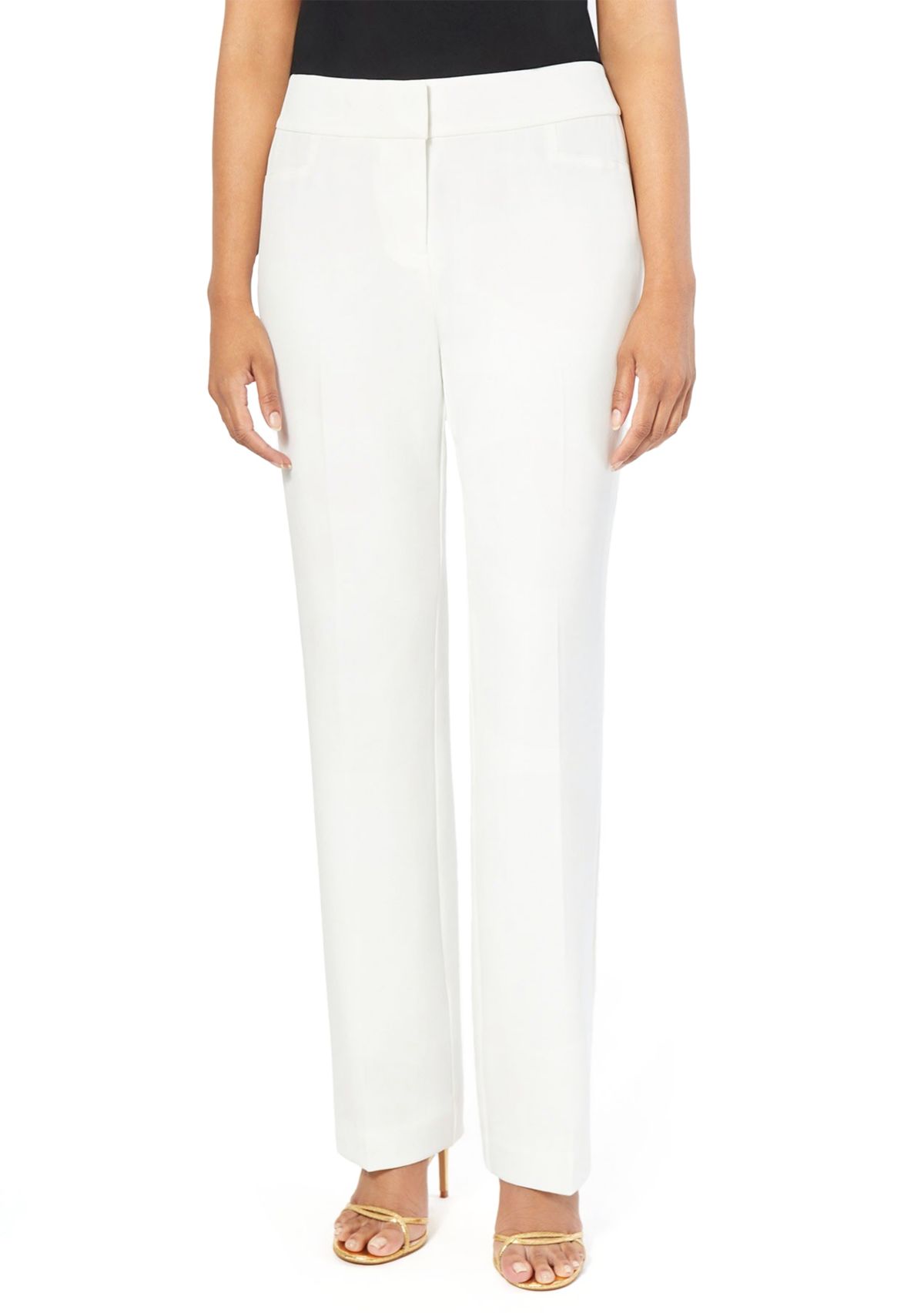 Womens Fly Front L Pocket Trouser Pants