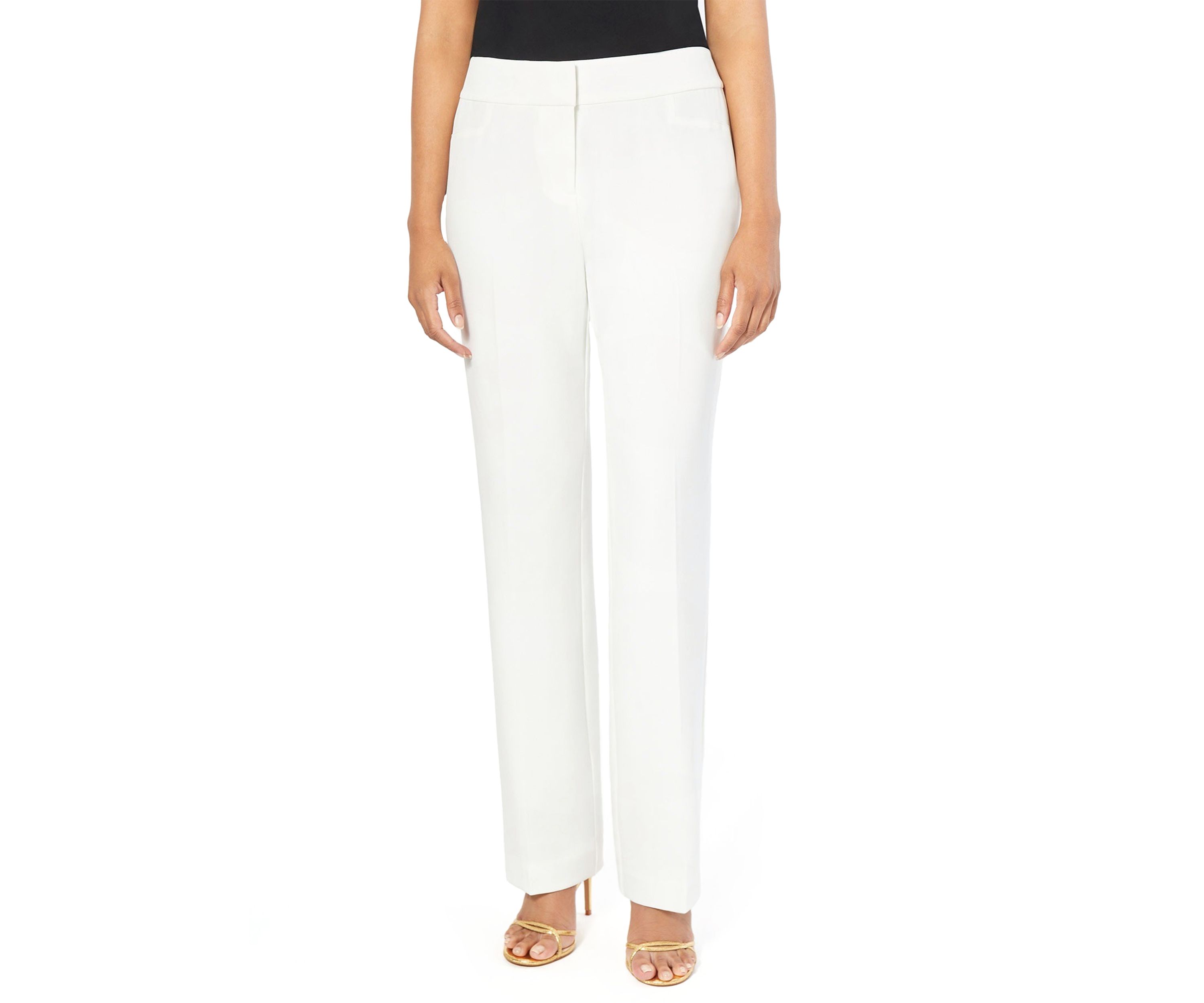 Womens Fly Front L Pocket Trouser Pants