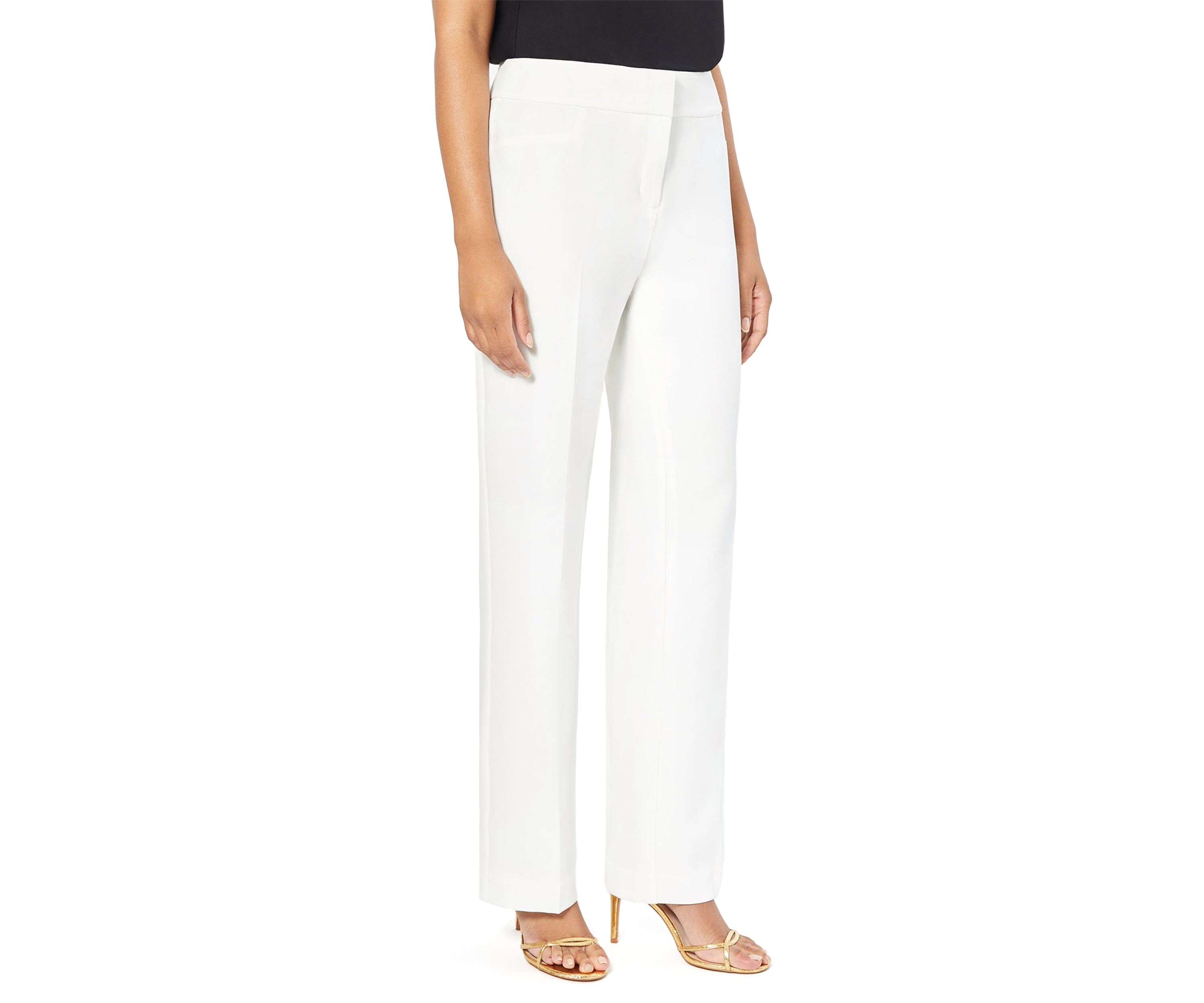 Womens Fly Front L Pocket Trouser Pants
