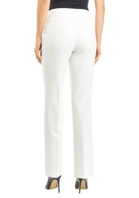 Kasper Pants Size 8 NEW Kate Fit Classic Straight Leg 33X32 Suit Separates  $79