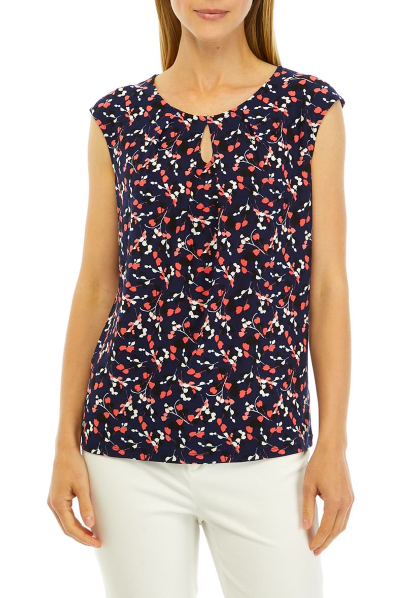 Petite Keyhole Printed Cami