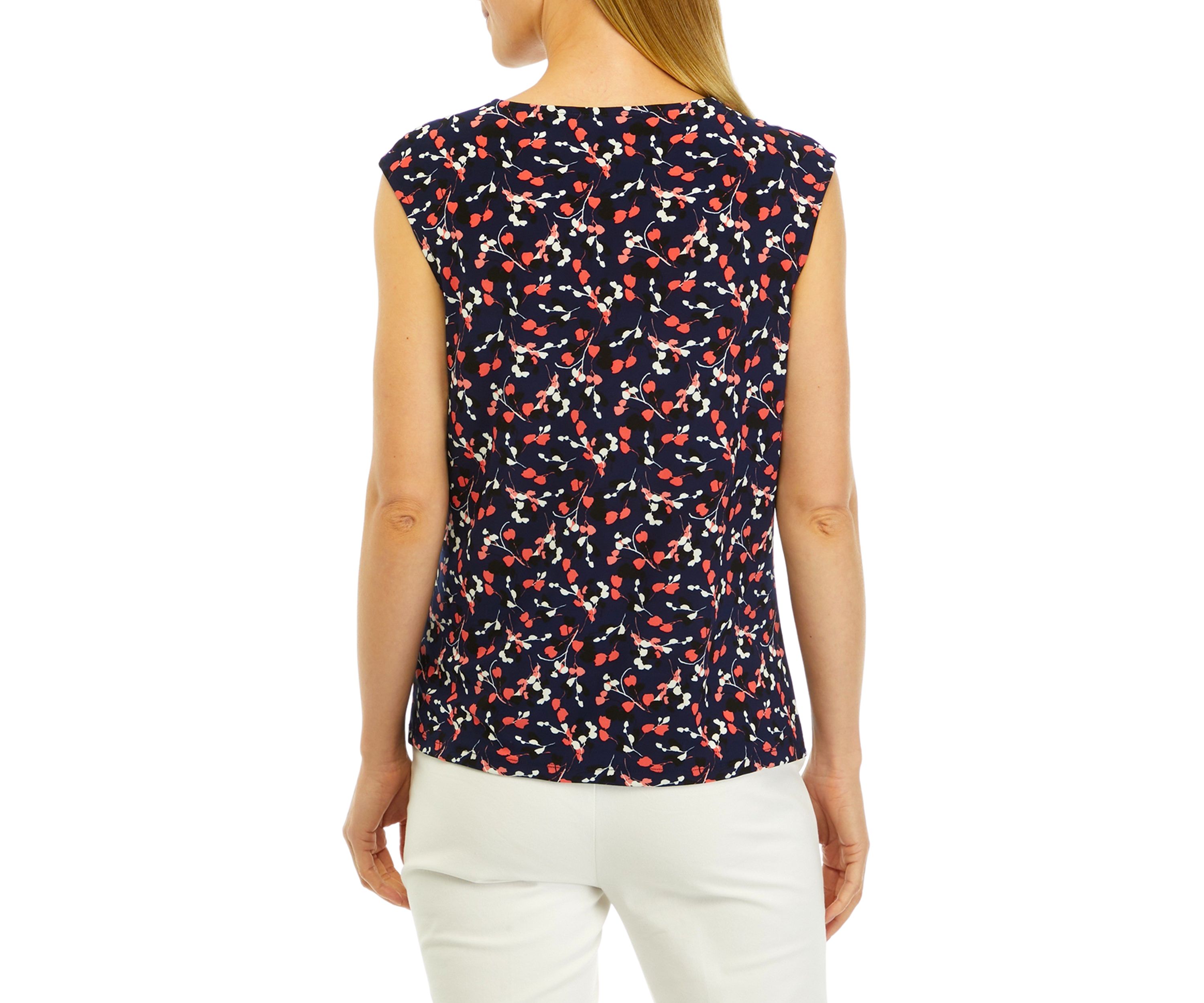 Petite Keyhole Printed Cami