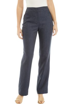 Kasper Separates Slate Gray Dress Pants w/Lining, Womens Size 14P NWT Org  $89