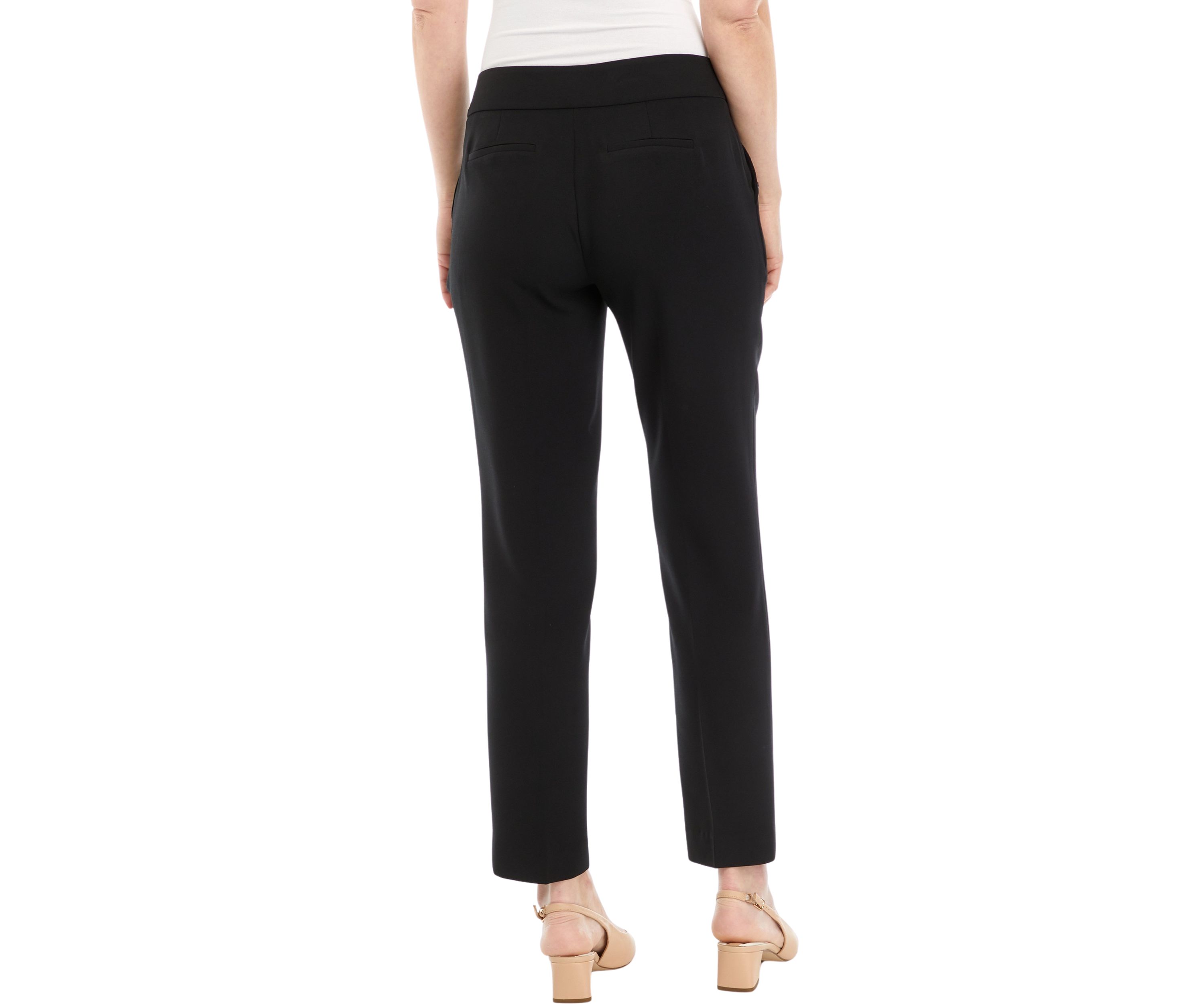 Womens Fly Front Sailor Slim Pants