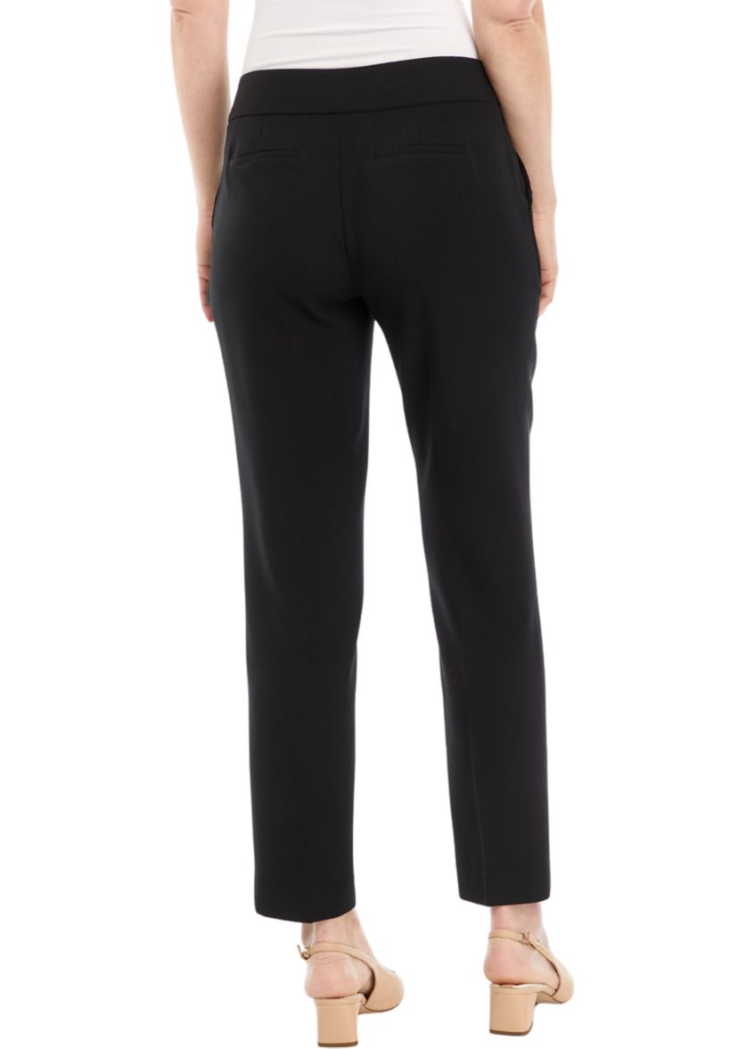 Womens Fly Front Sailor Slim Pants