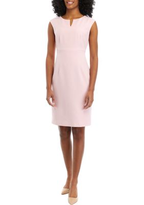 Kasper solid sheath dress best sale