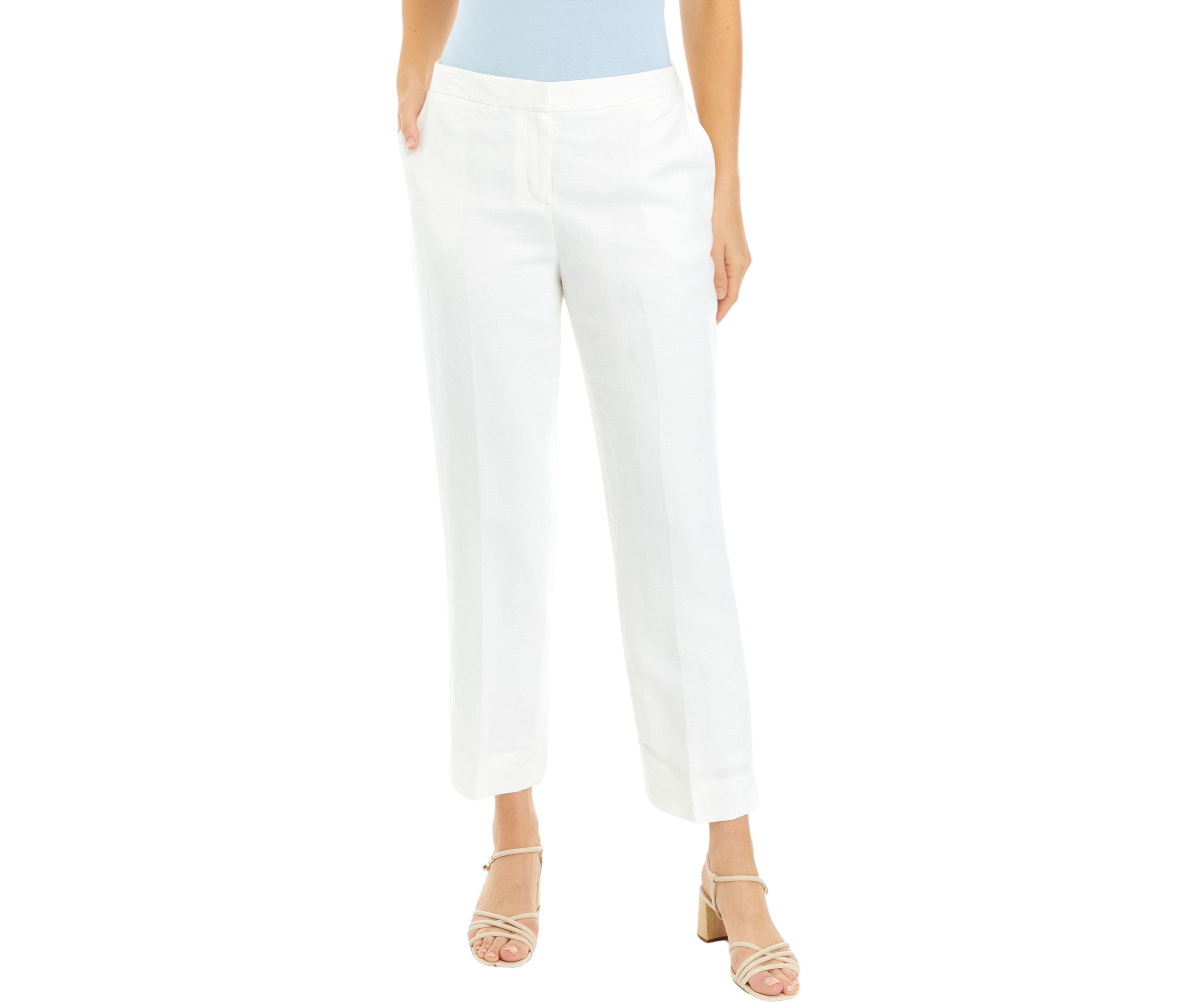 Womens Solid Pants