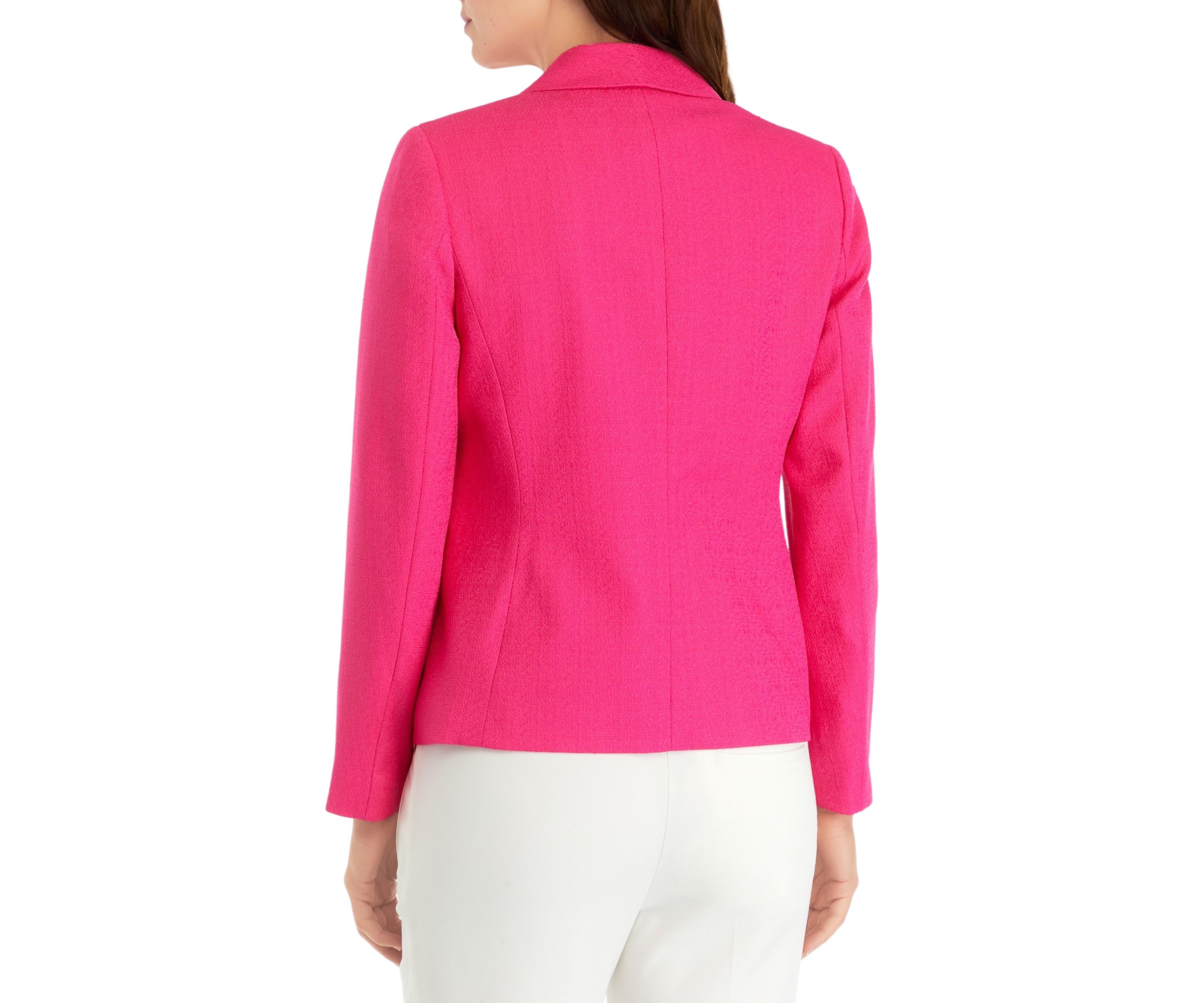 Womens Faux Double Breasted Jacket