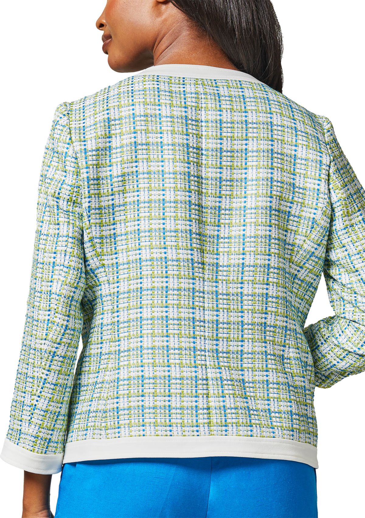 Womens Framed Jacket with Patch Pocket