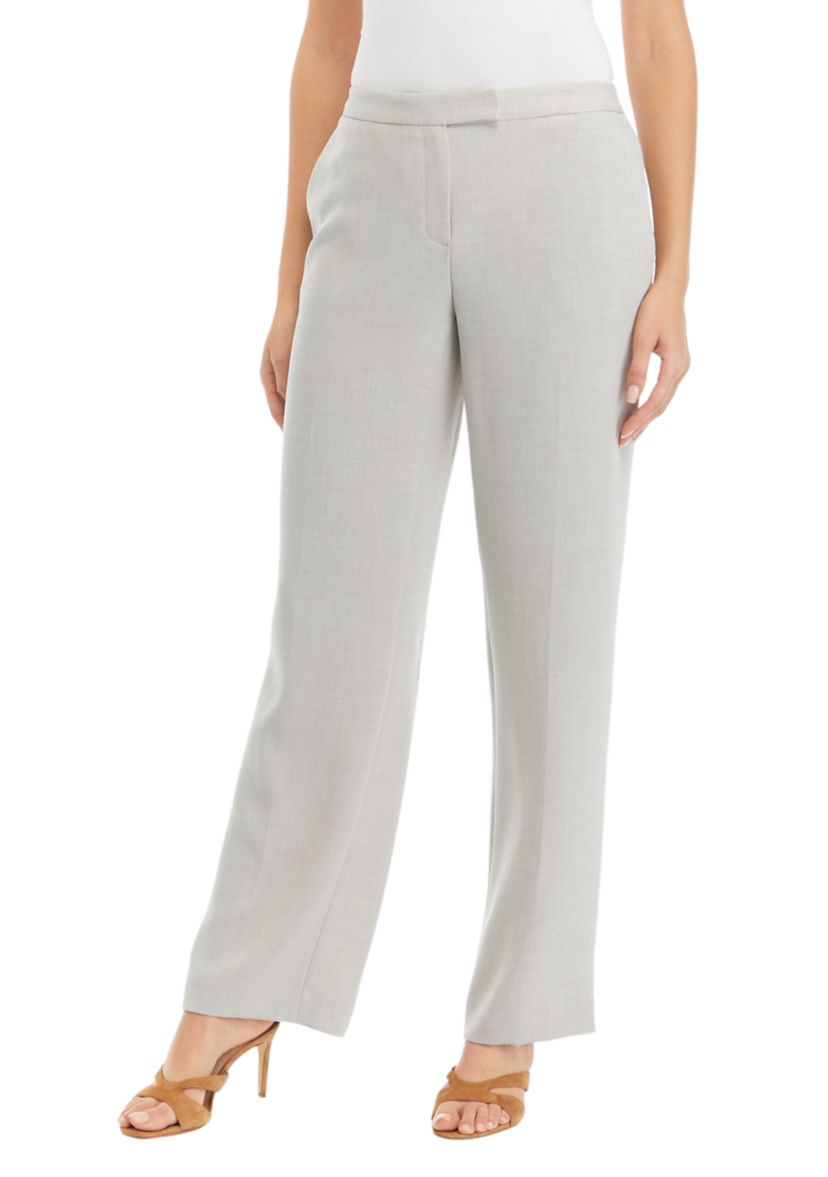 Womens Fly Front Extended Tab Pants