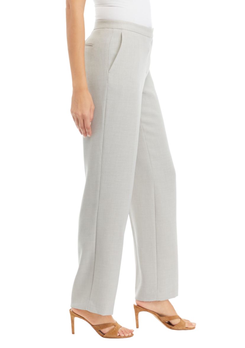 Womens Fly Front Extended Tab Pants