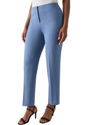 Women's Fly Front Slim Pants