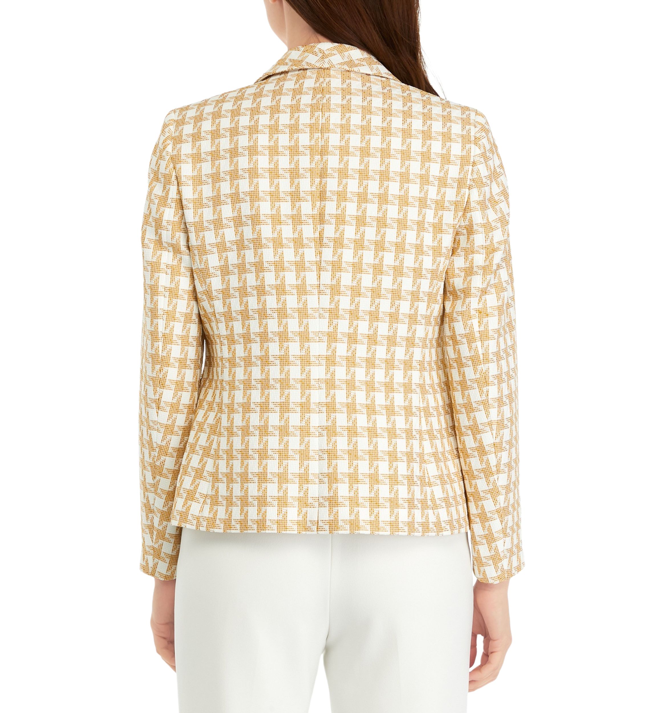 Houndstooth Tweed Jacket 