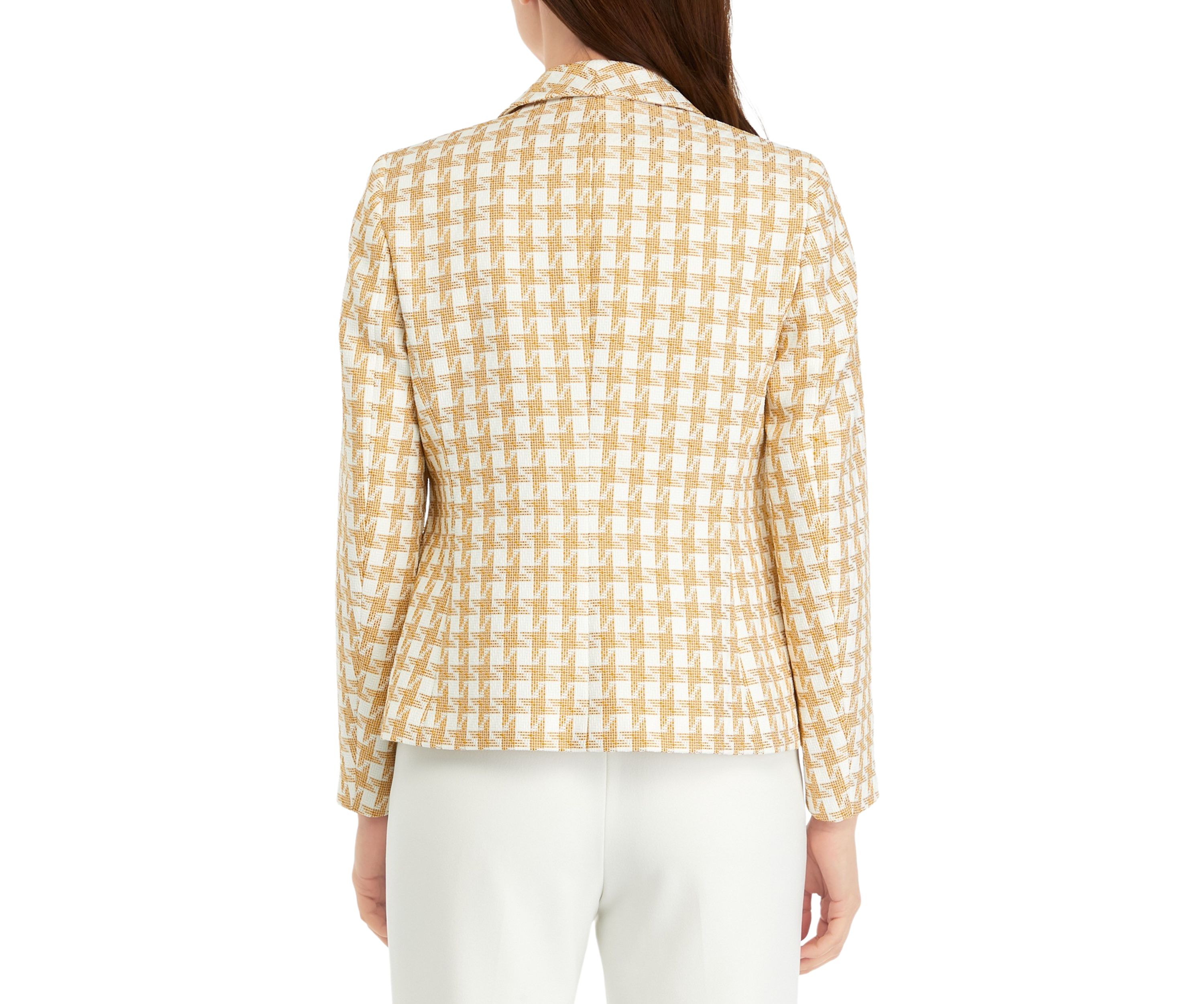 Houndstooth Tweed Jacket 