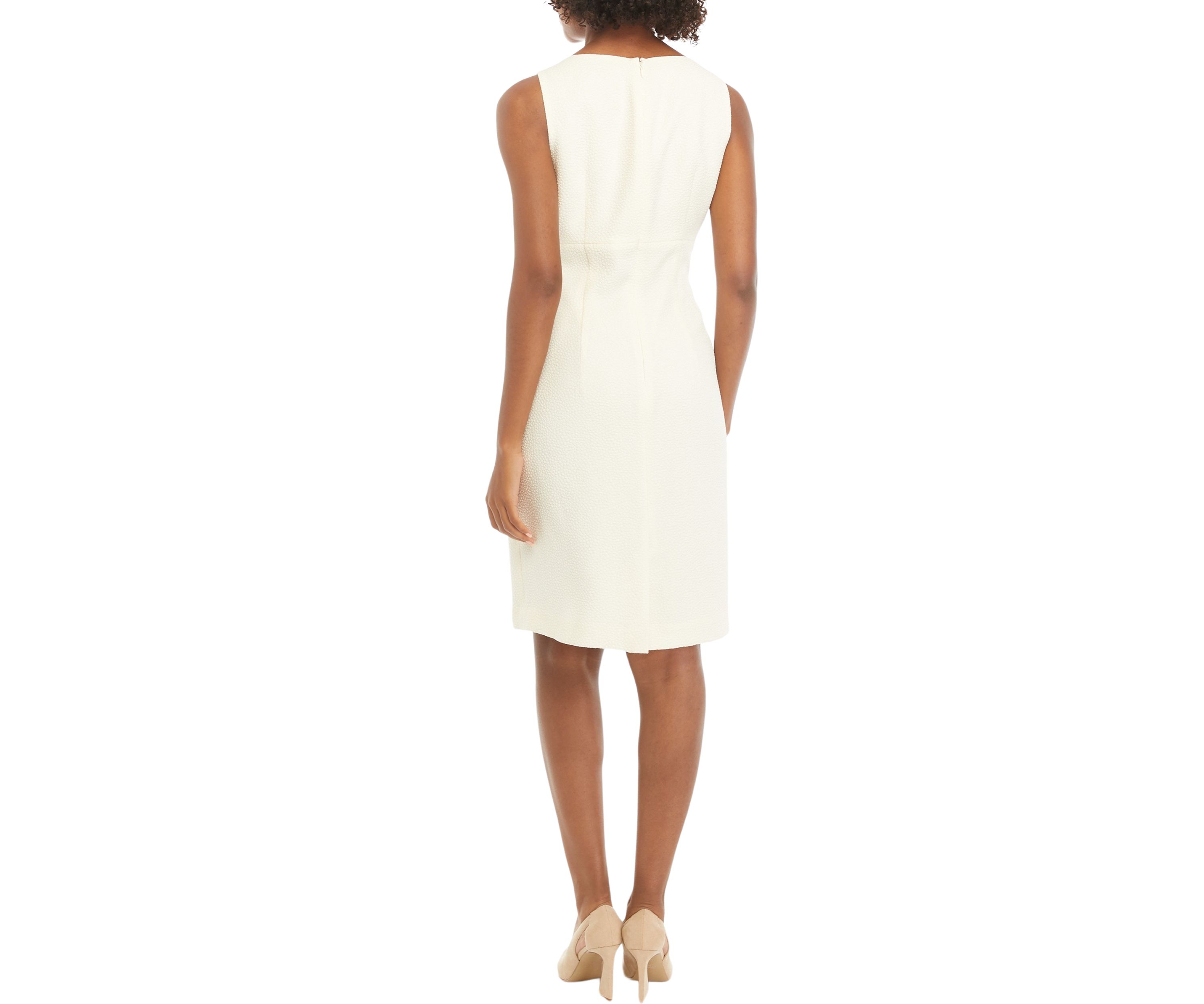 Womens Empire Seamed Dress