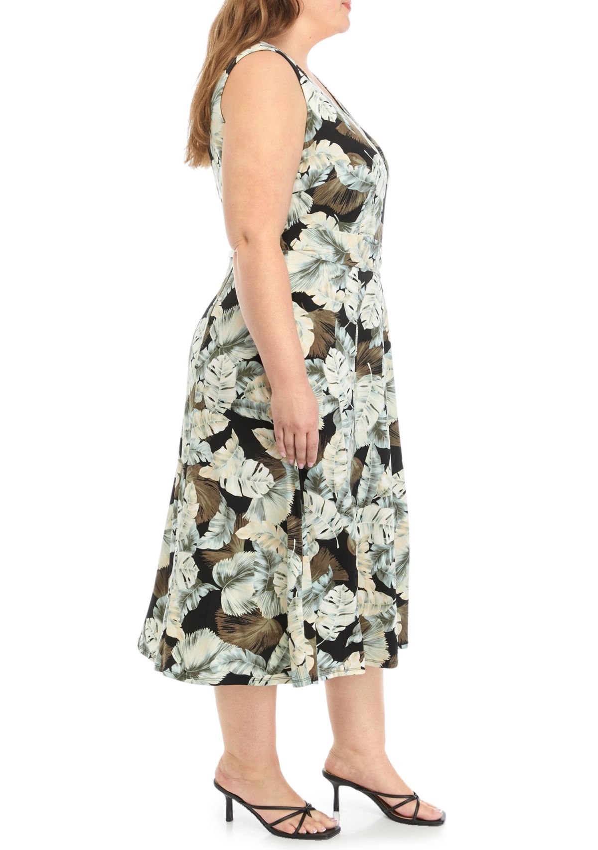 Plus Size Rhonda Printed Dress
