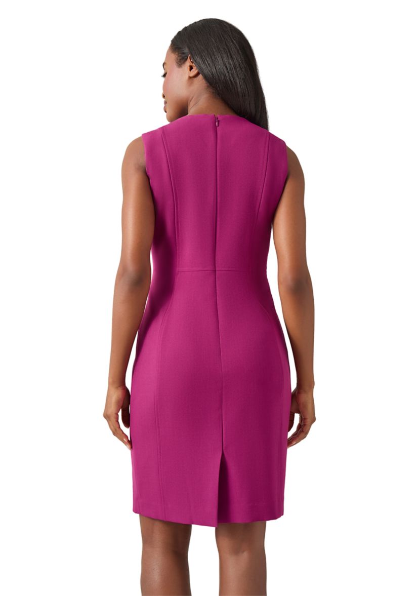 Womens Princess Seam Sheath Dress