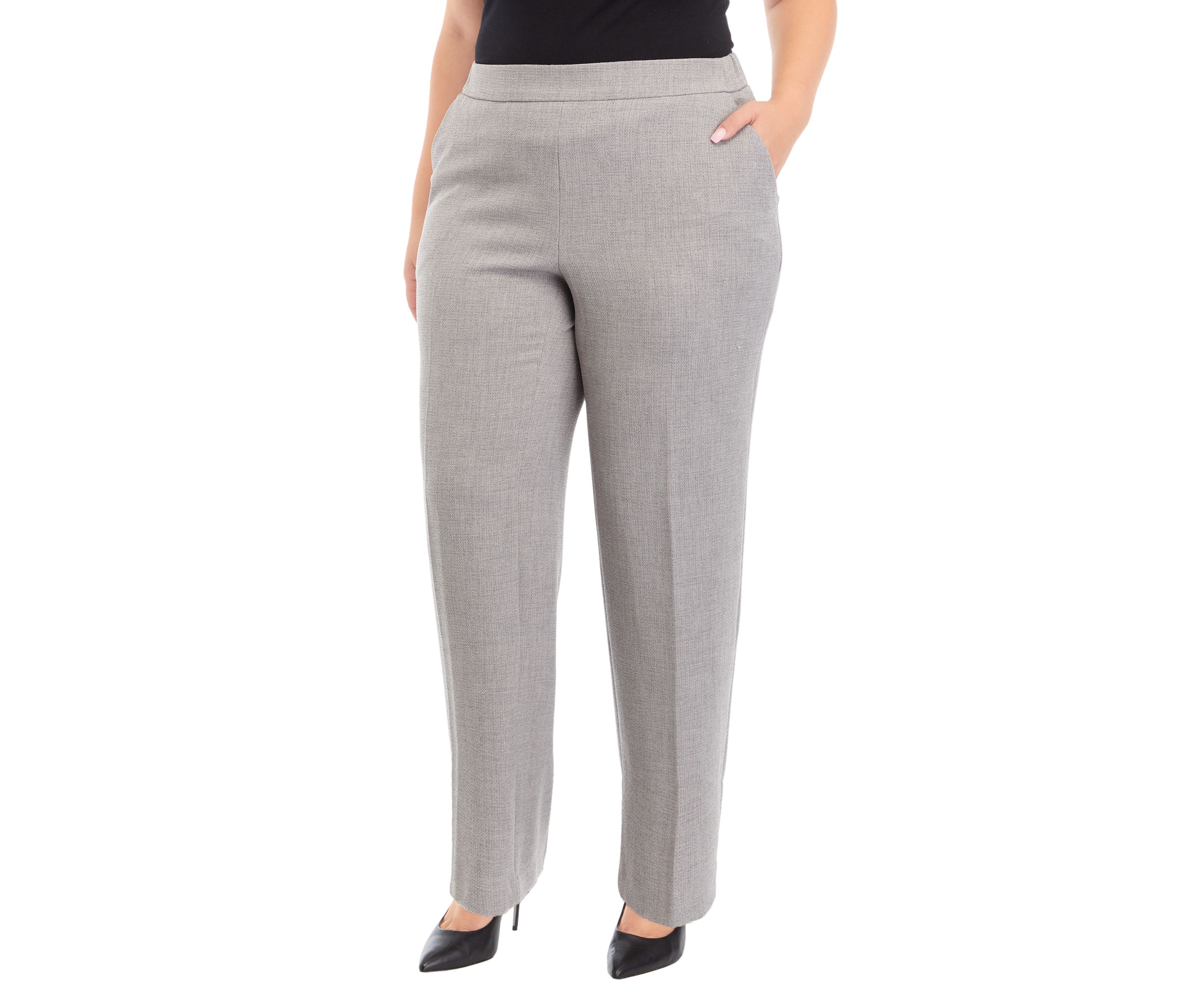 Plus Size Pull On Elastic Back Pants