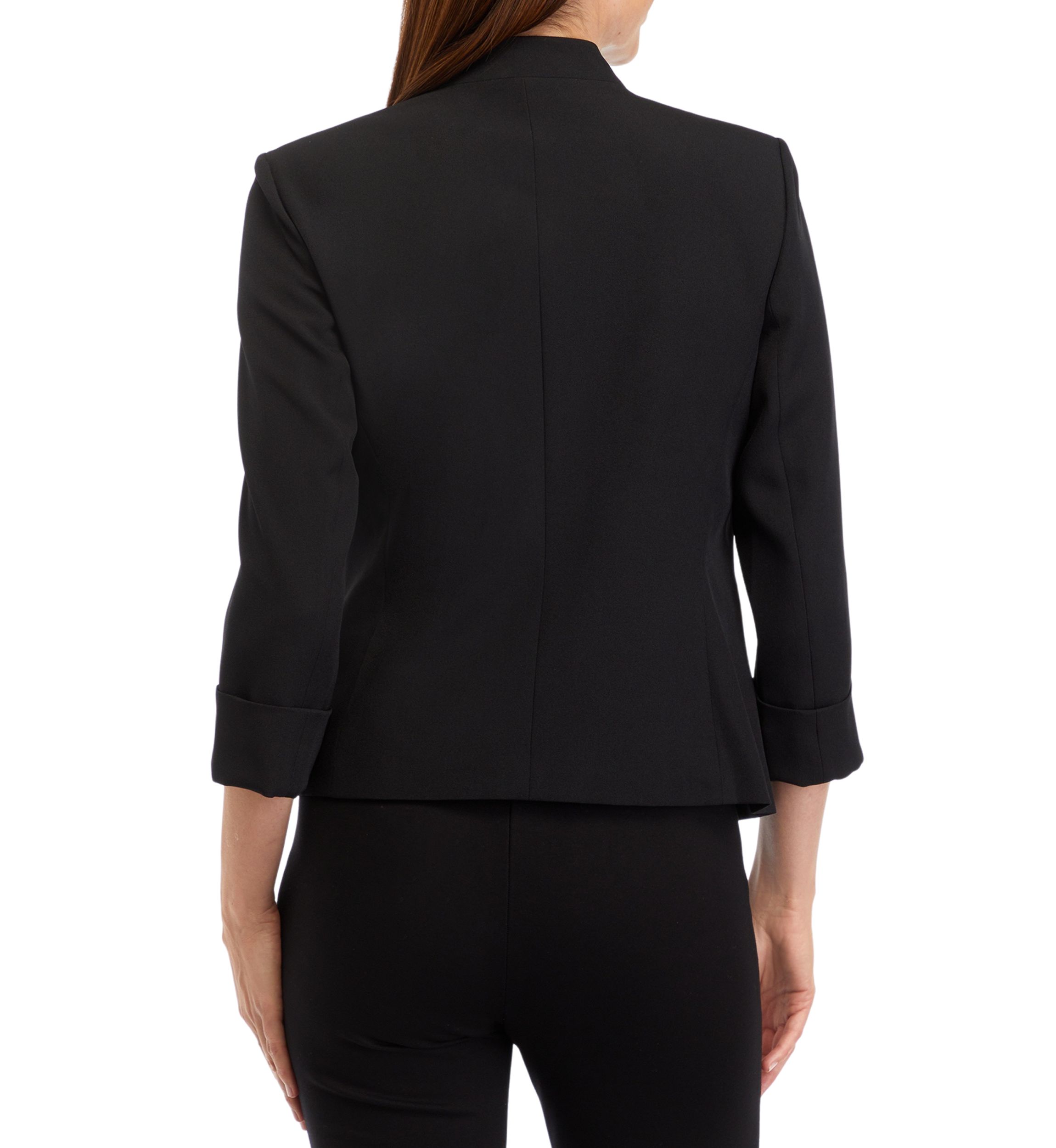 Womens Stretch Crepe Jacket