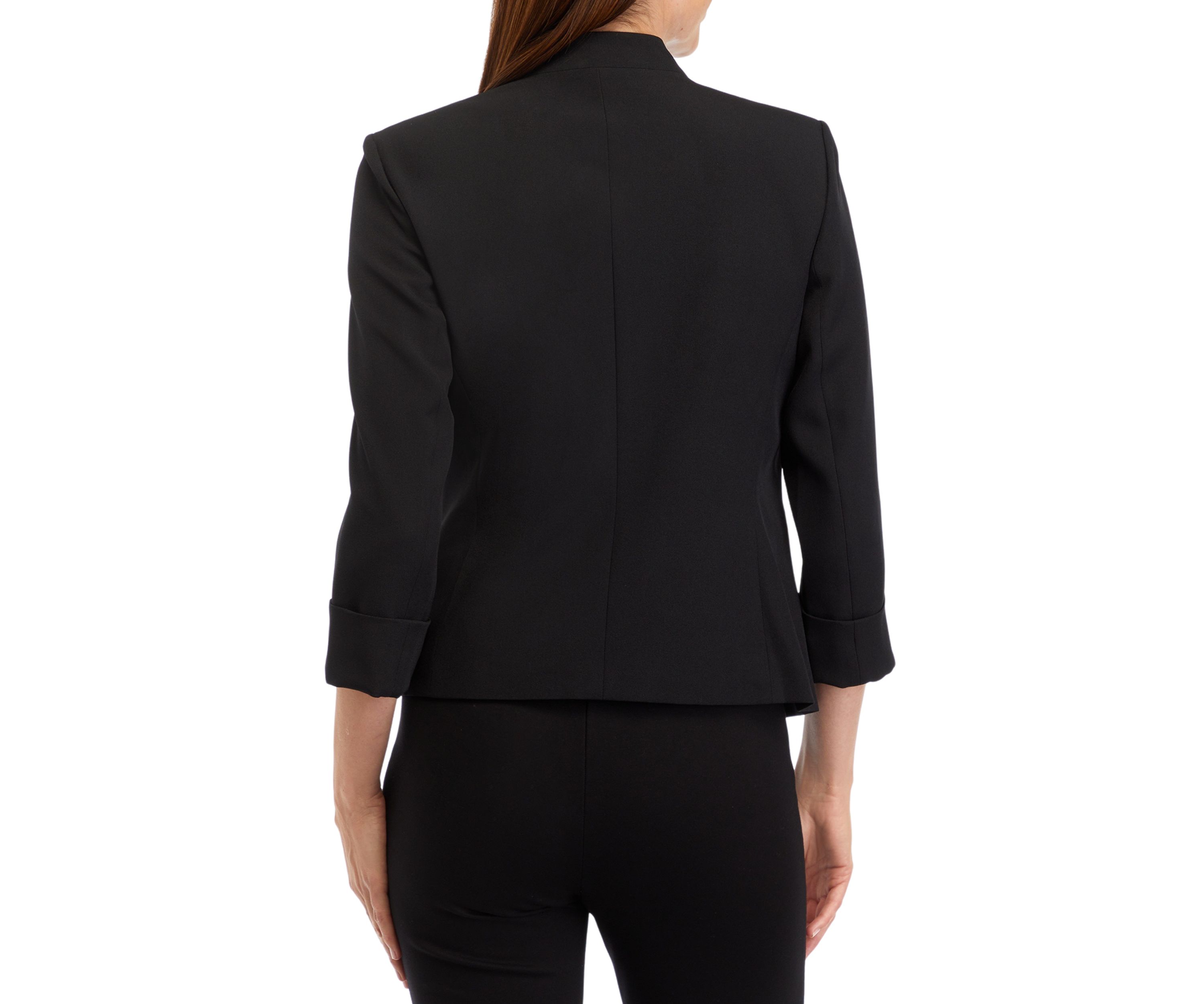 Womens Stretch Crepe Jacket