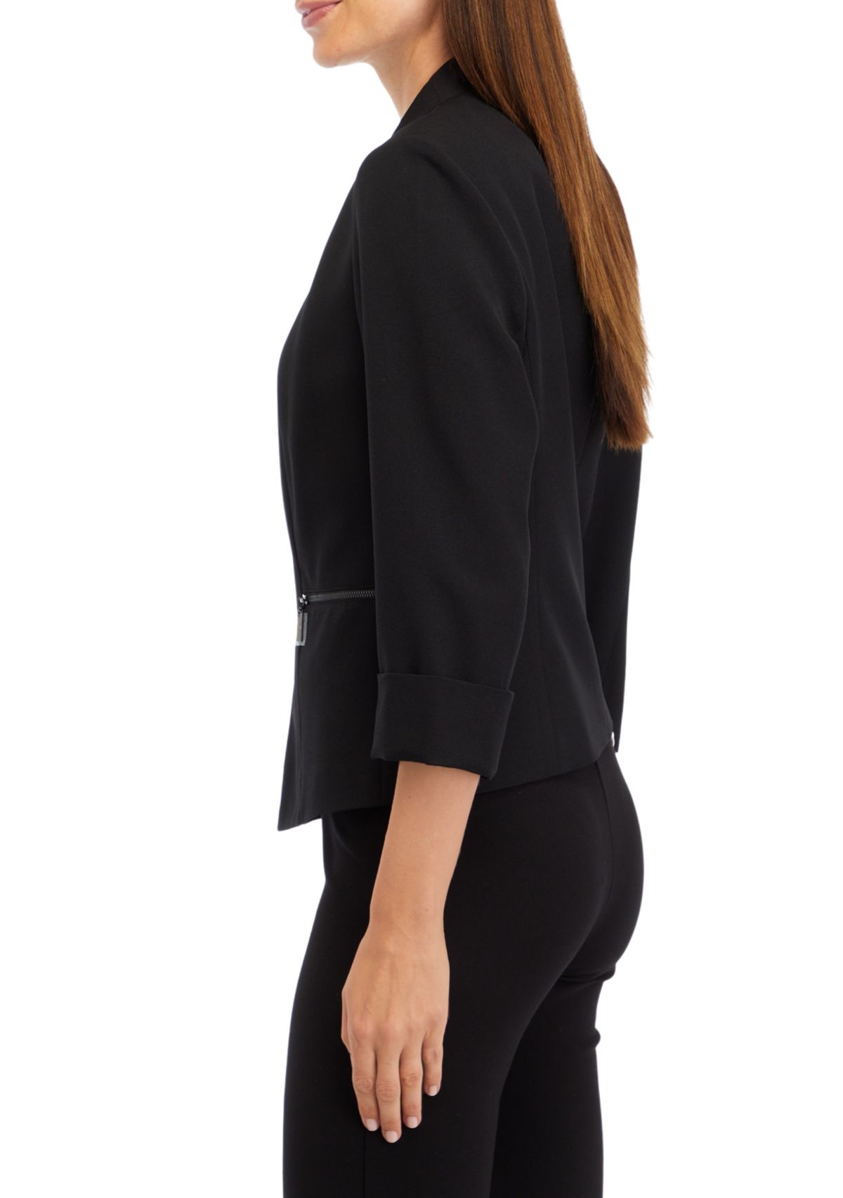 Womens Stretch Crepe Jacket