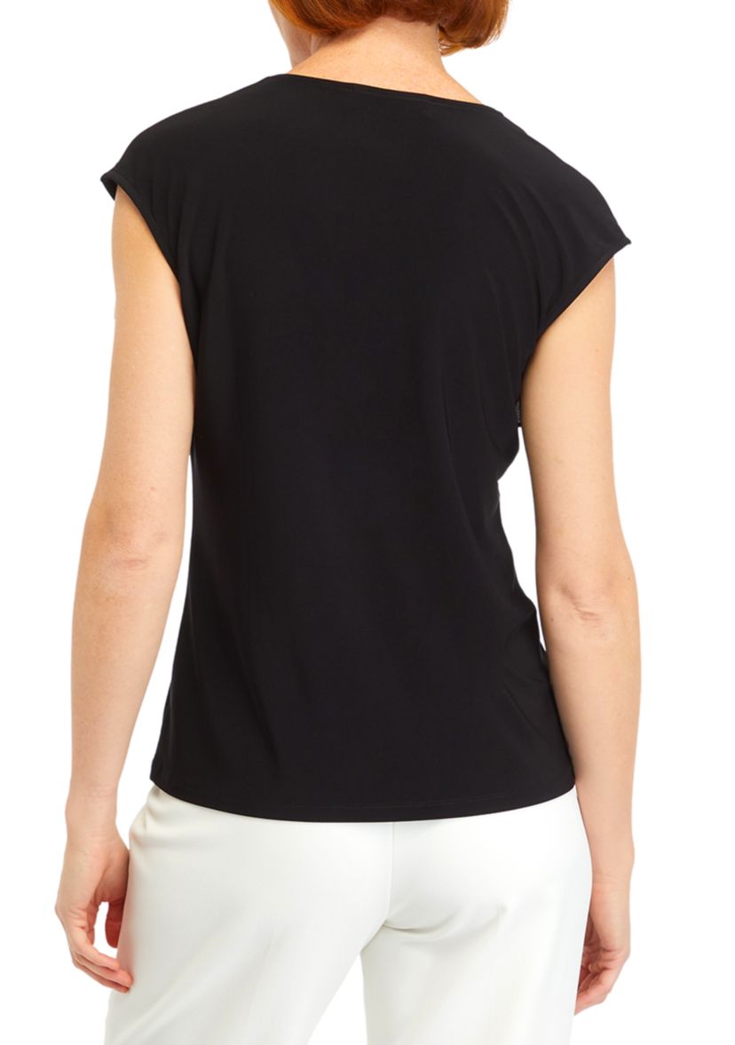 Womens Ruffle Front Blouse 