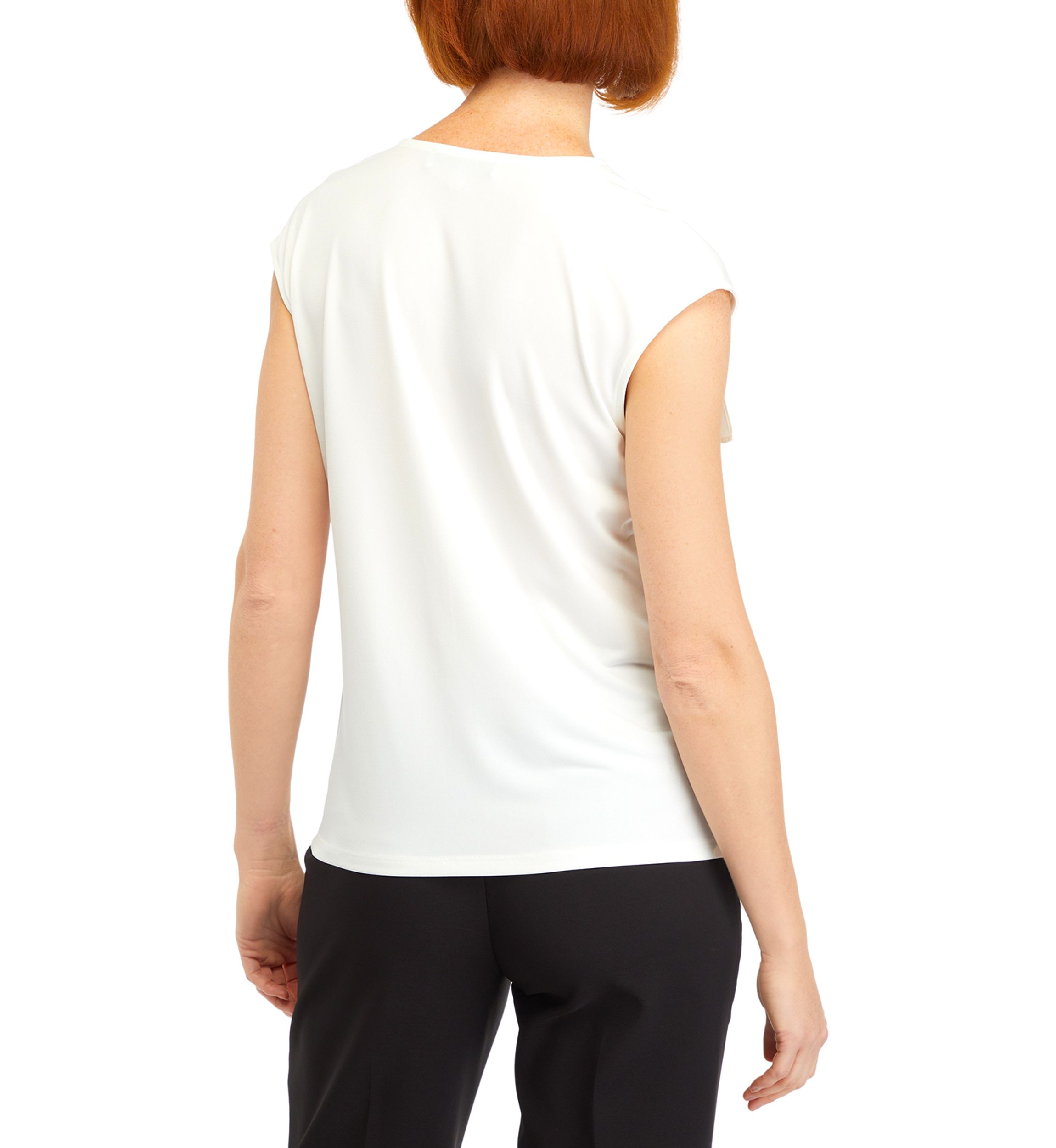 Womens Ruffle Front Blouse