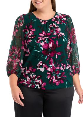 Kasper Plus Size Tops