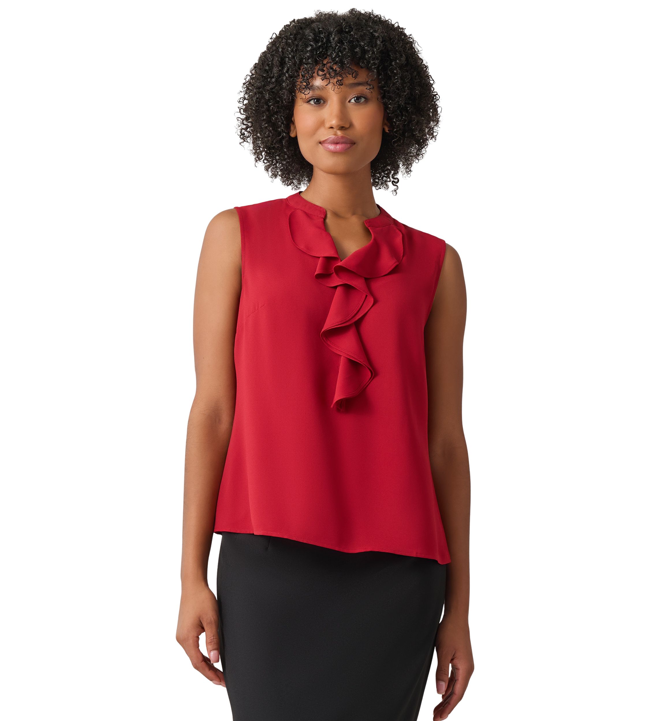 Petite Sleeveless Blouse